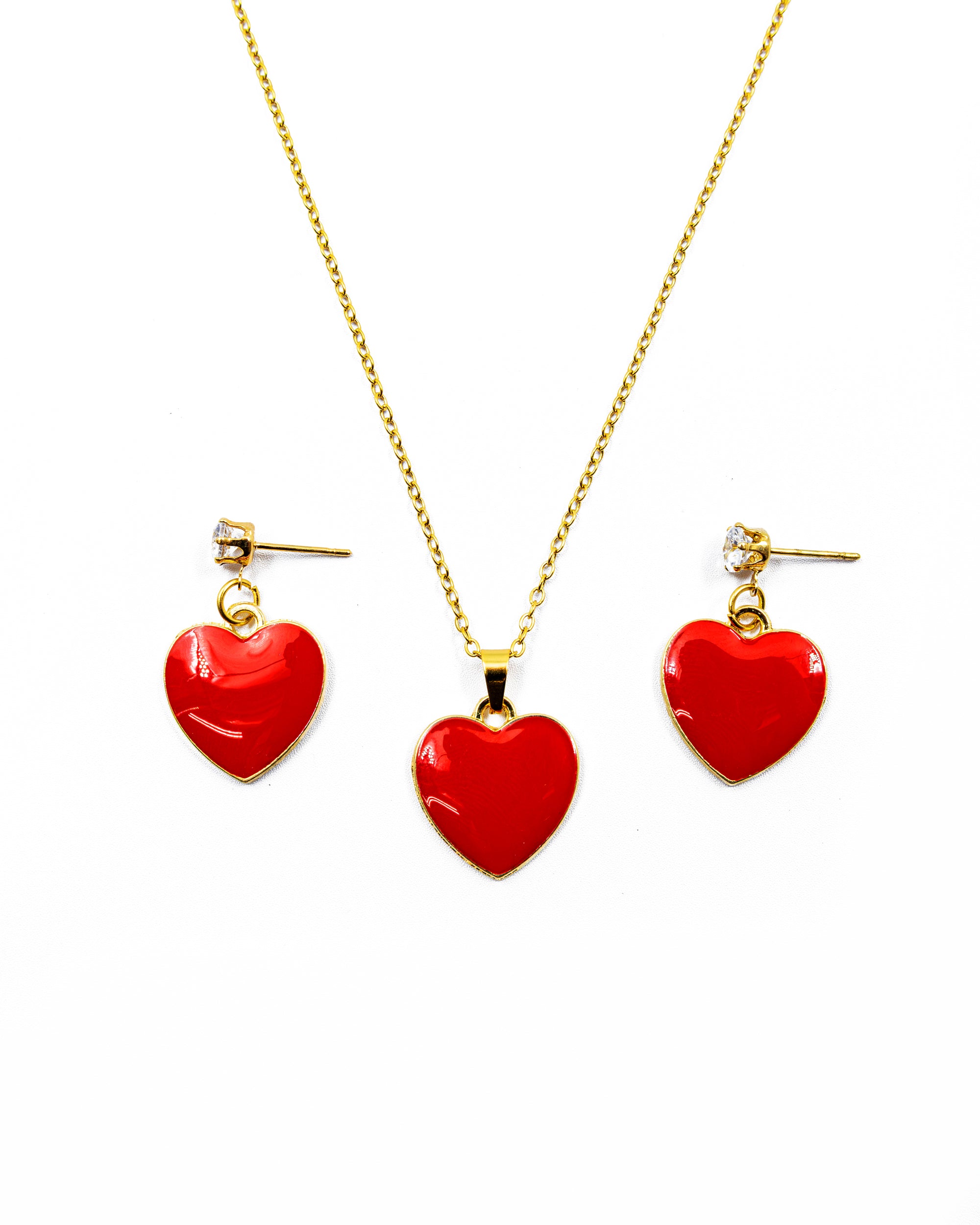 Conjunto de Corazon M3 ORO LAMINADO
