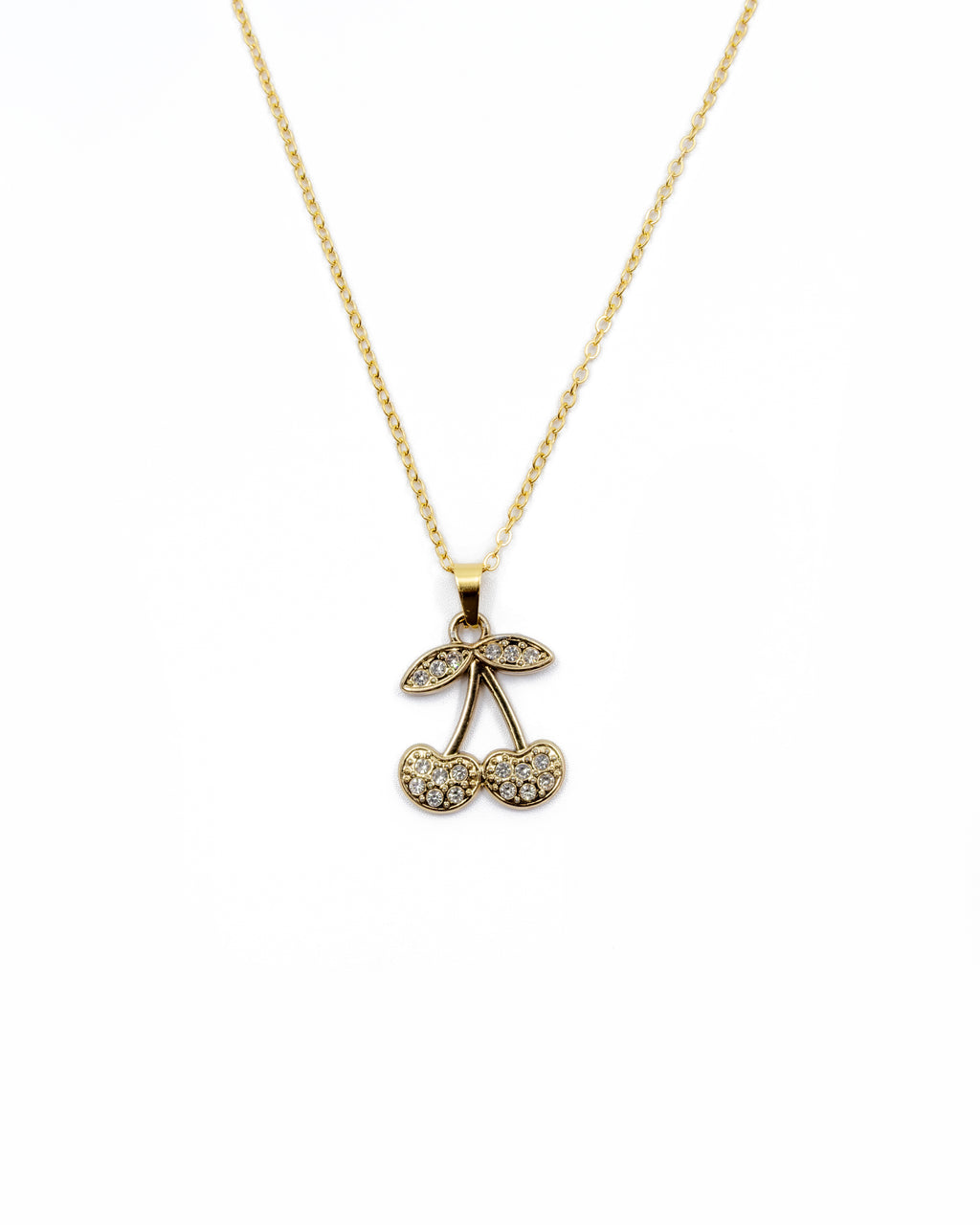 Collar de Cereza - M33 Oro Laminado