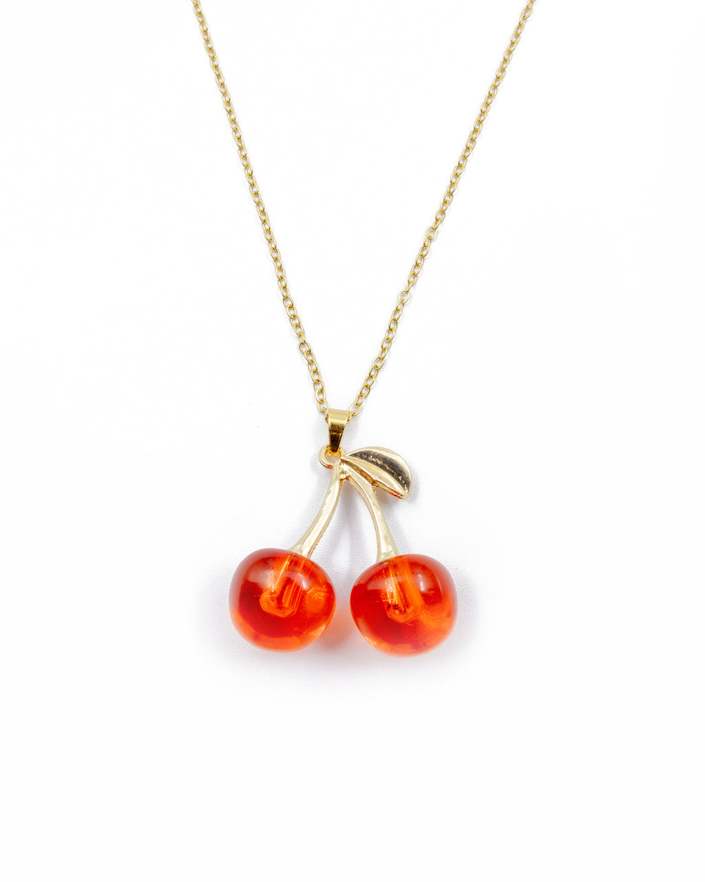 Collar de Cereza - M35 Oro Laminado