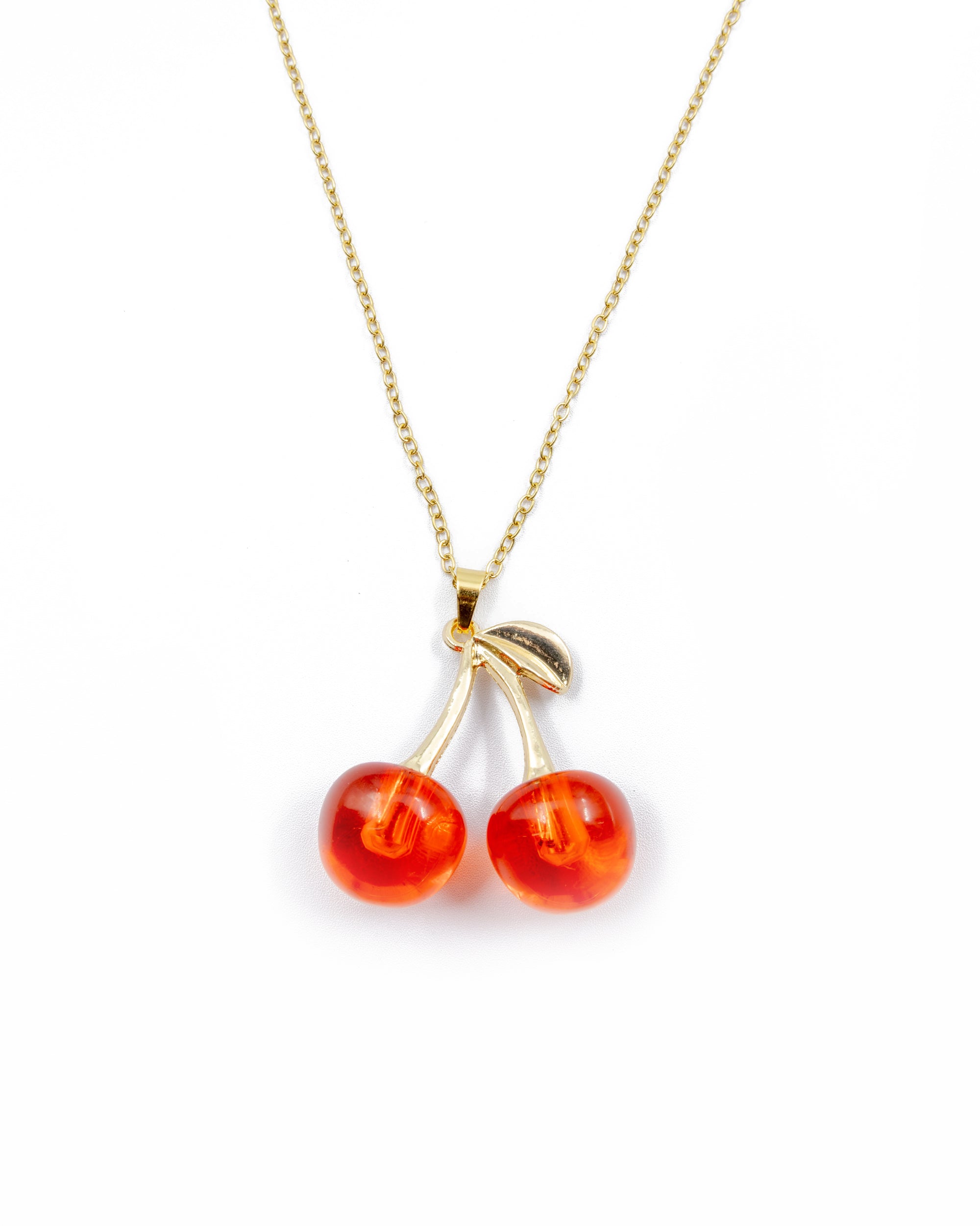 Collar de Cereza - M35 Oro Laminado