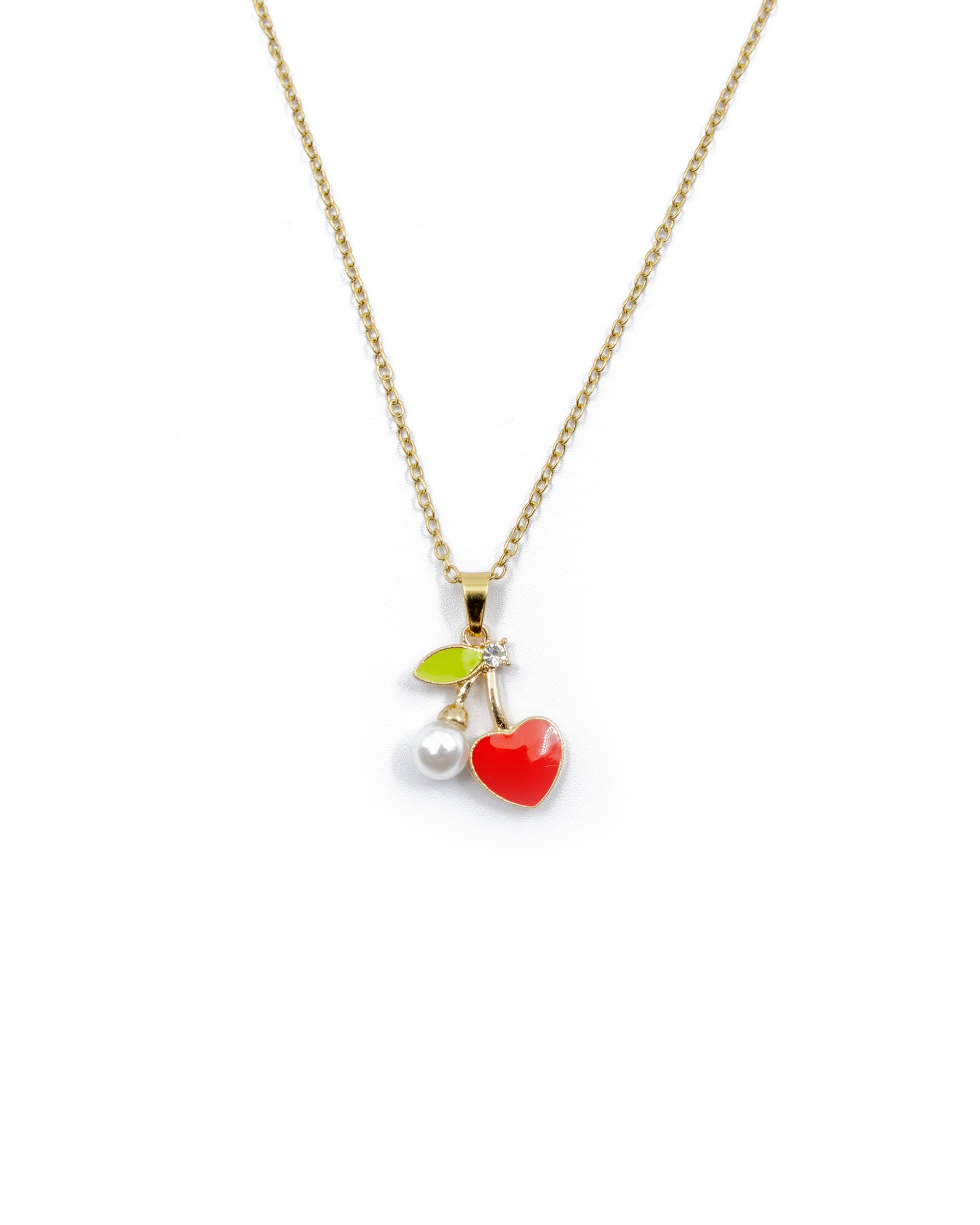Collar de Cereza - M29 Oro Laminado