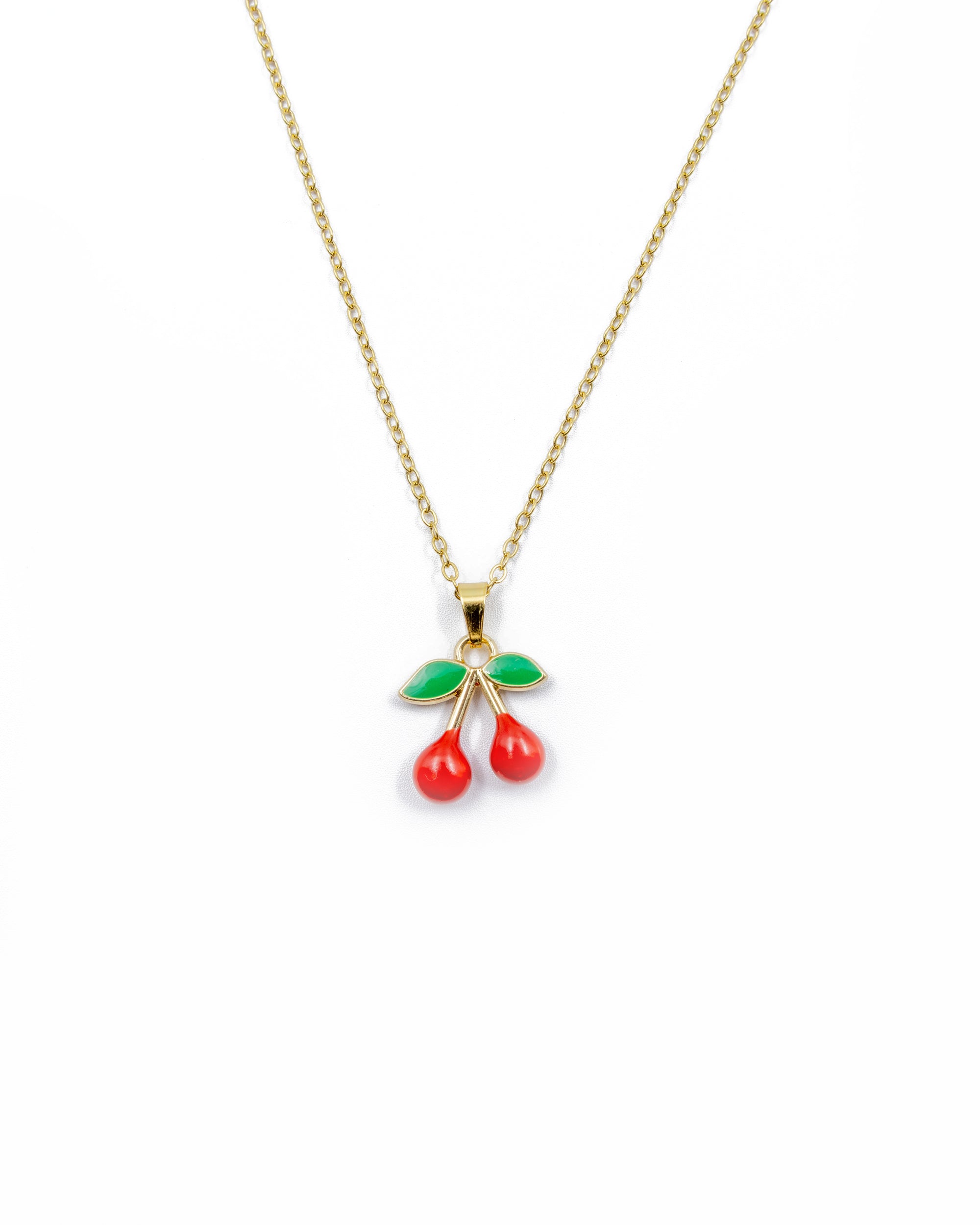 Collar de Cereza - M30 Oro Laminado