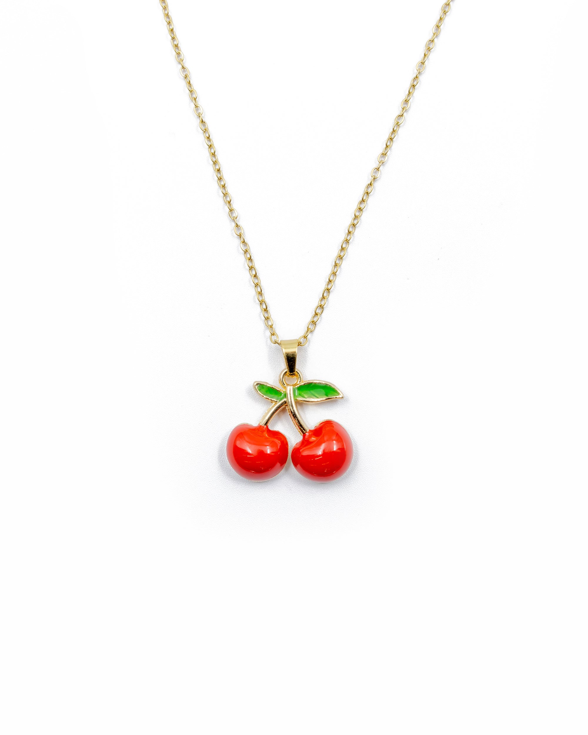 Collar de Cereza - M34 Oro Laminado