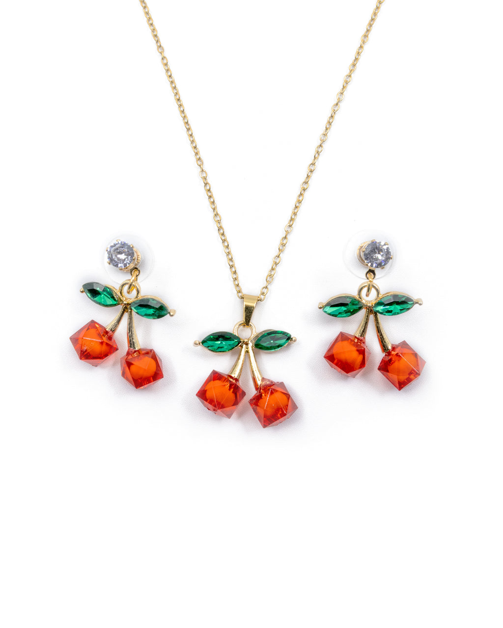 Conjunto de CEREZAS M35 ORO LAMINADO