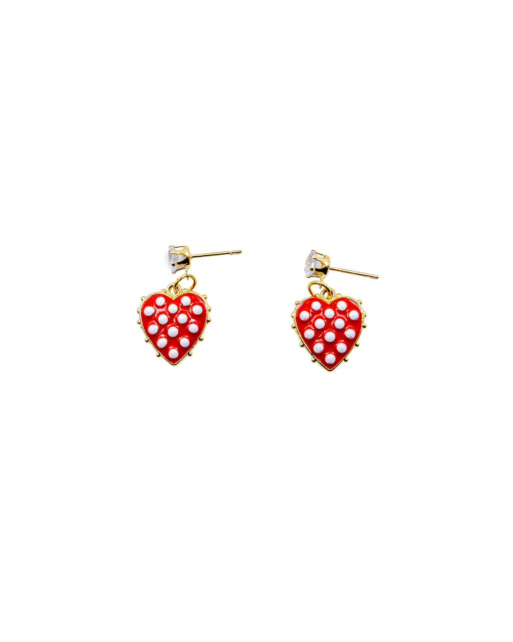 Conjunto de corazon M7 ORO LAMINADO