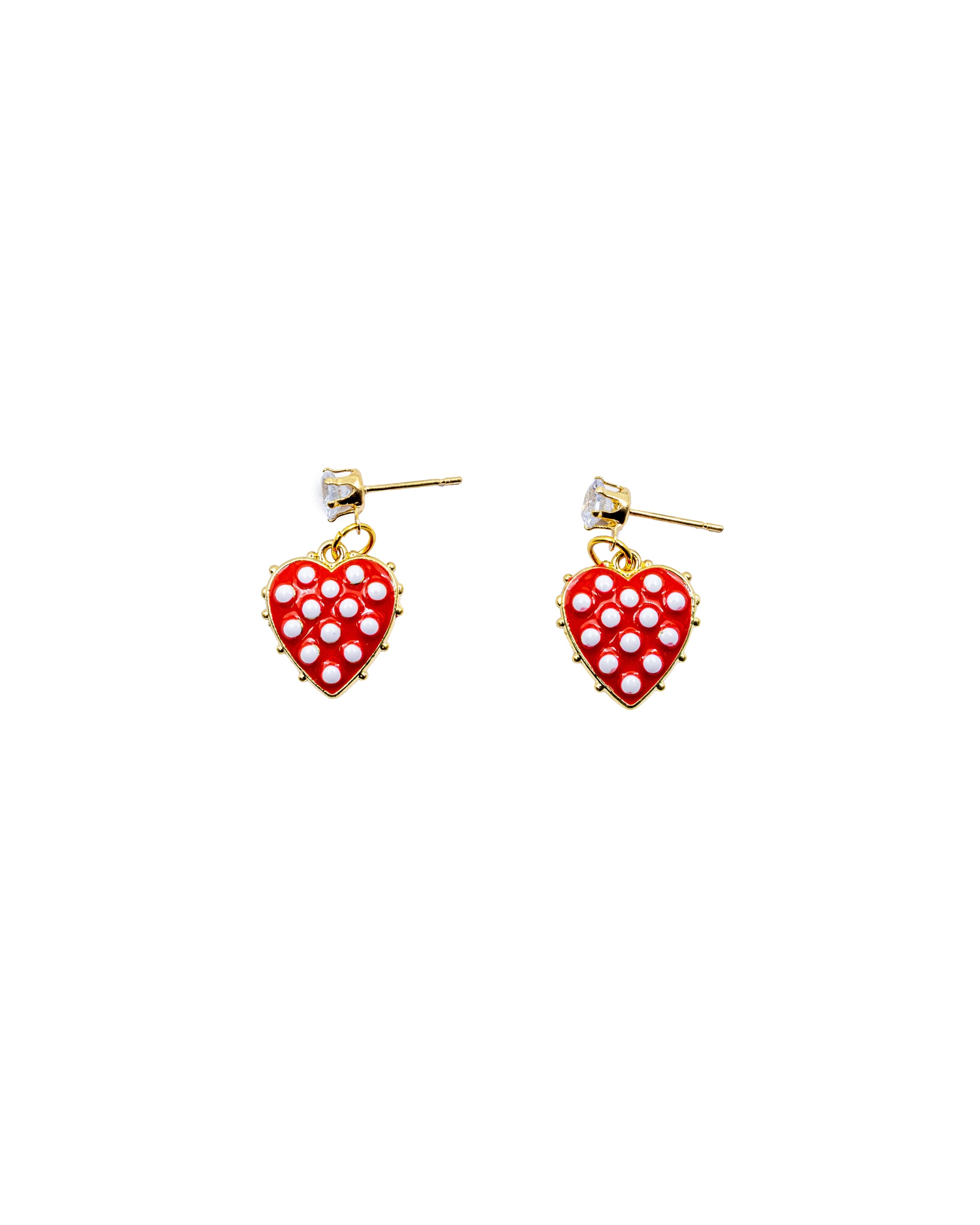 Conjunto de corazon M7 ORO LAMINADO
