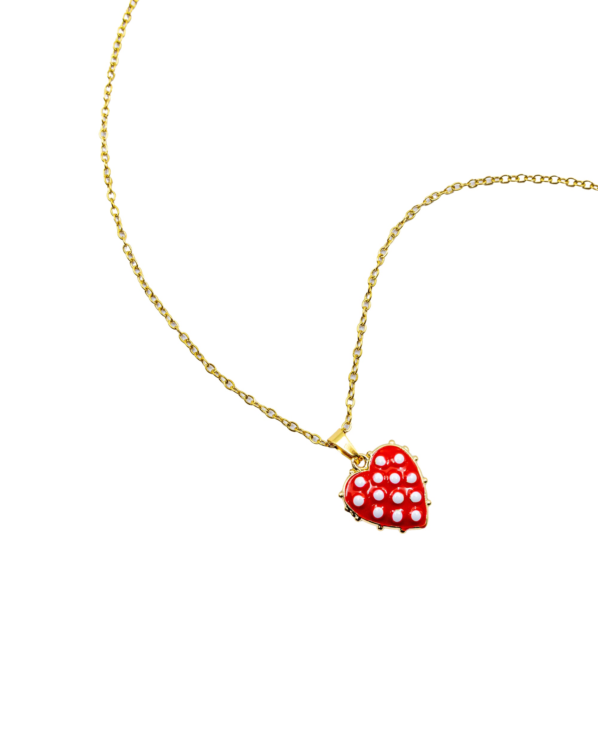 Conjunto de corazon M7 ORO LAMINADO
