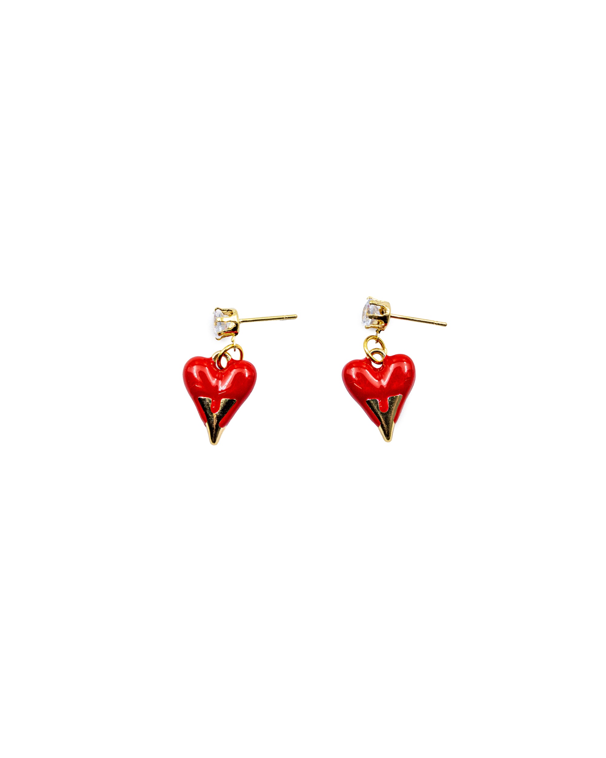 Conjunto de corazon M8 ORO LAMINADO