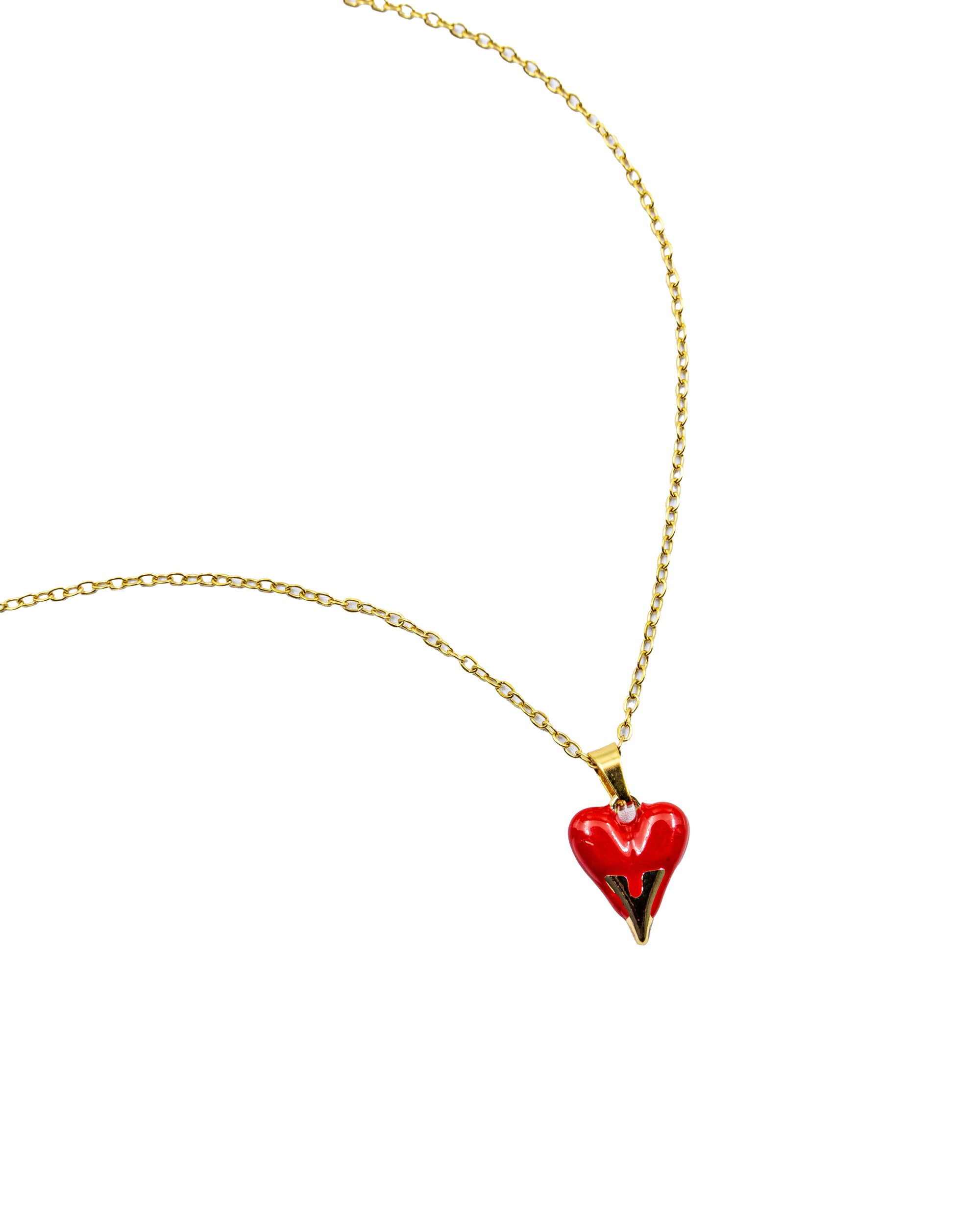 Conjunto de corazon M8 ORO LAMINADO