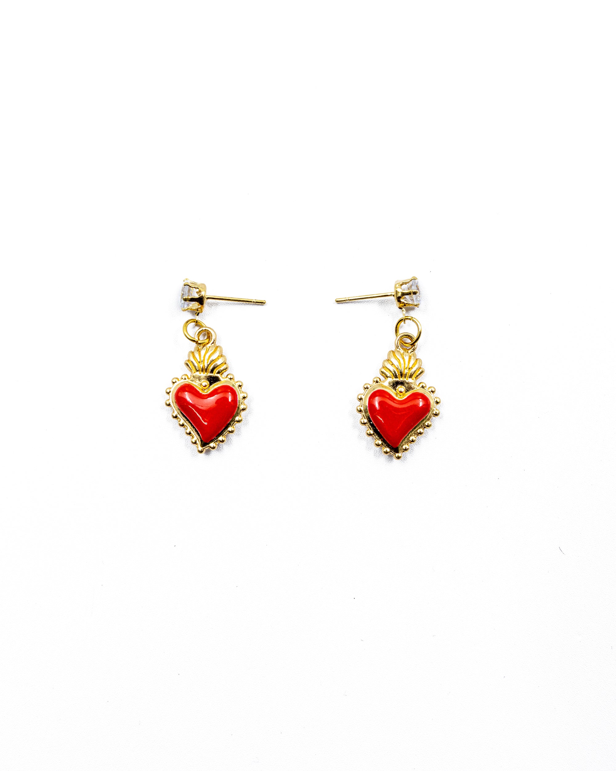 Conjunto de CORAZON M13 ORO LAMINADO