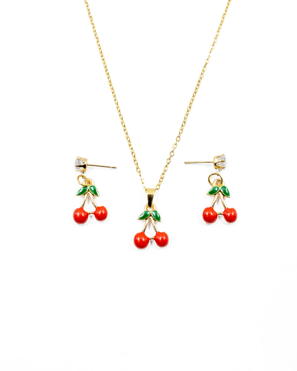 Conjunto de CORAZON M15 ORO LAMINADO