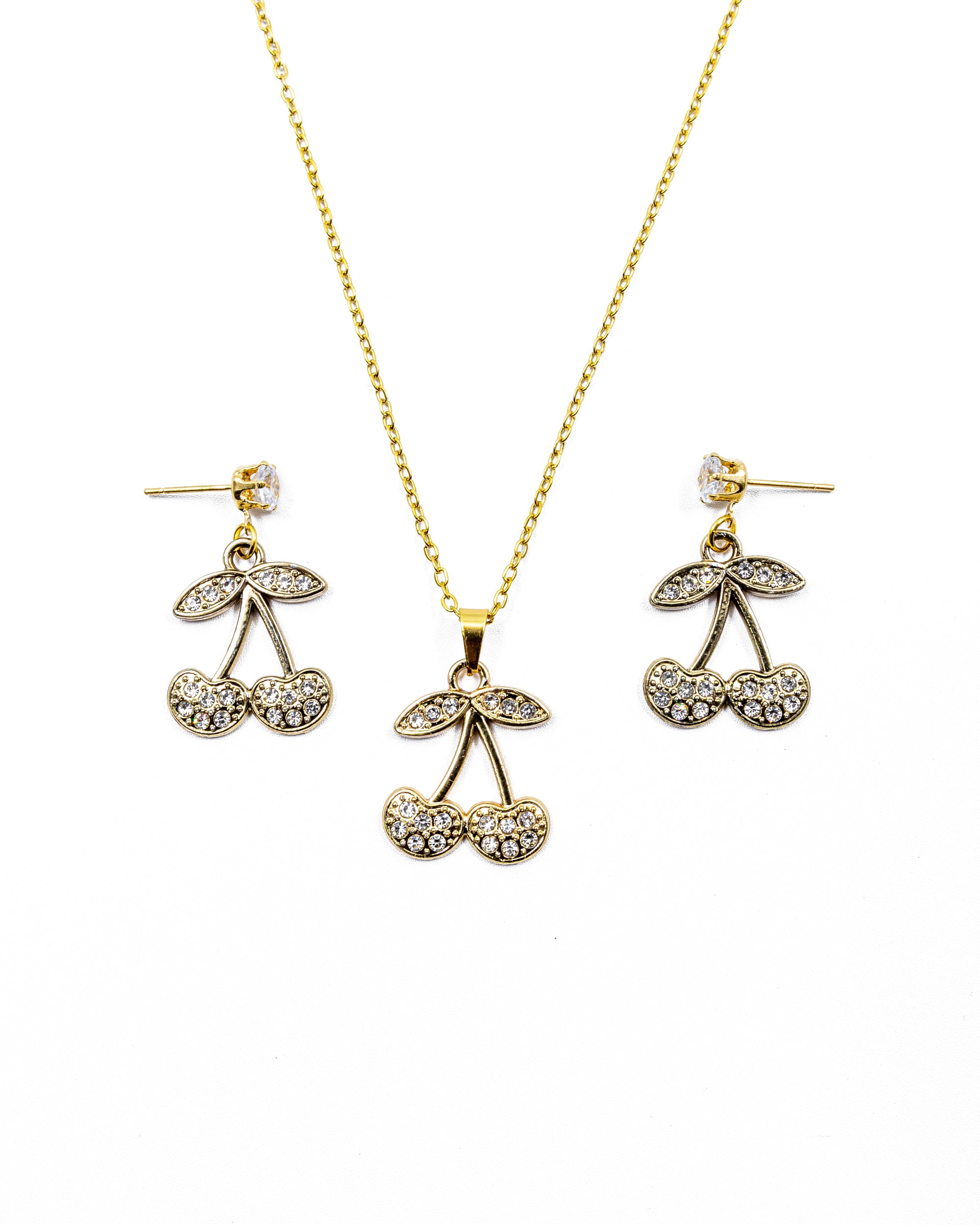 Conjunto de CEREZA M17 ORO LAMINADO