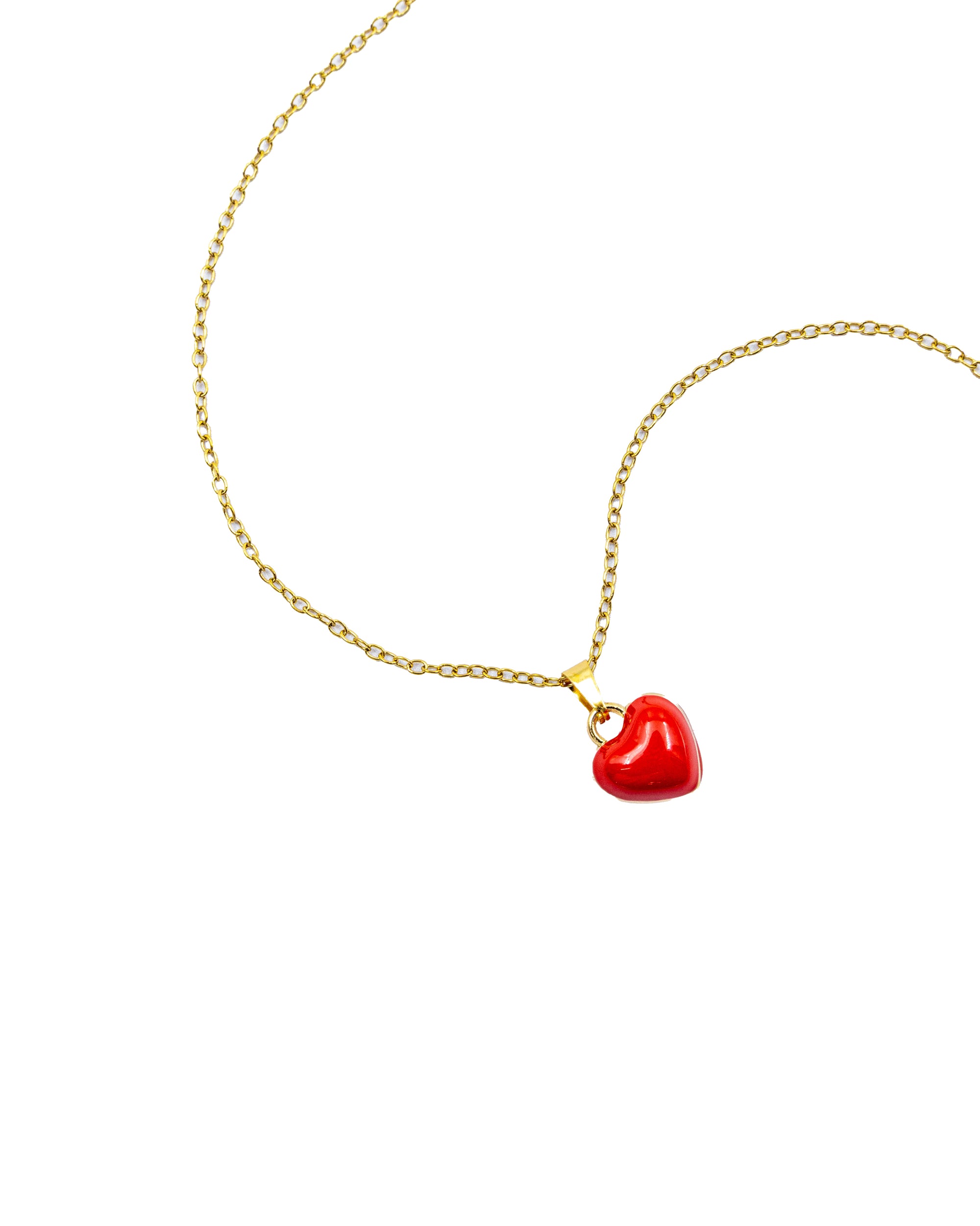 Conjunto de CORAZON M20 ORO LAMINADO