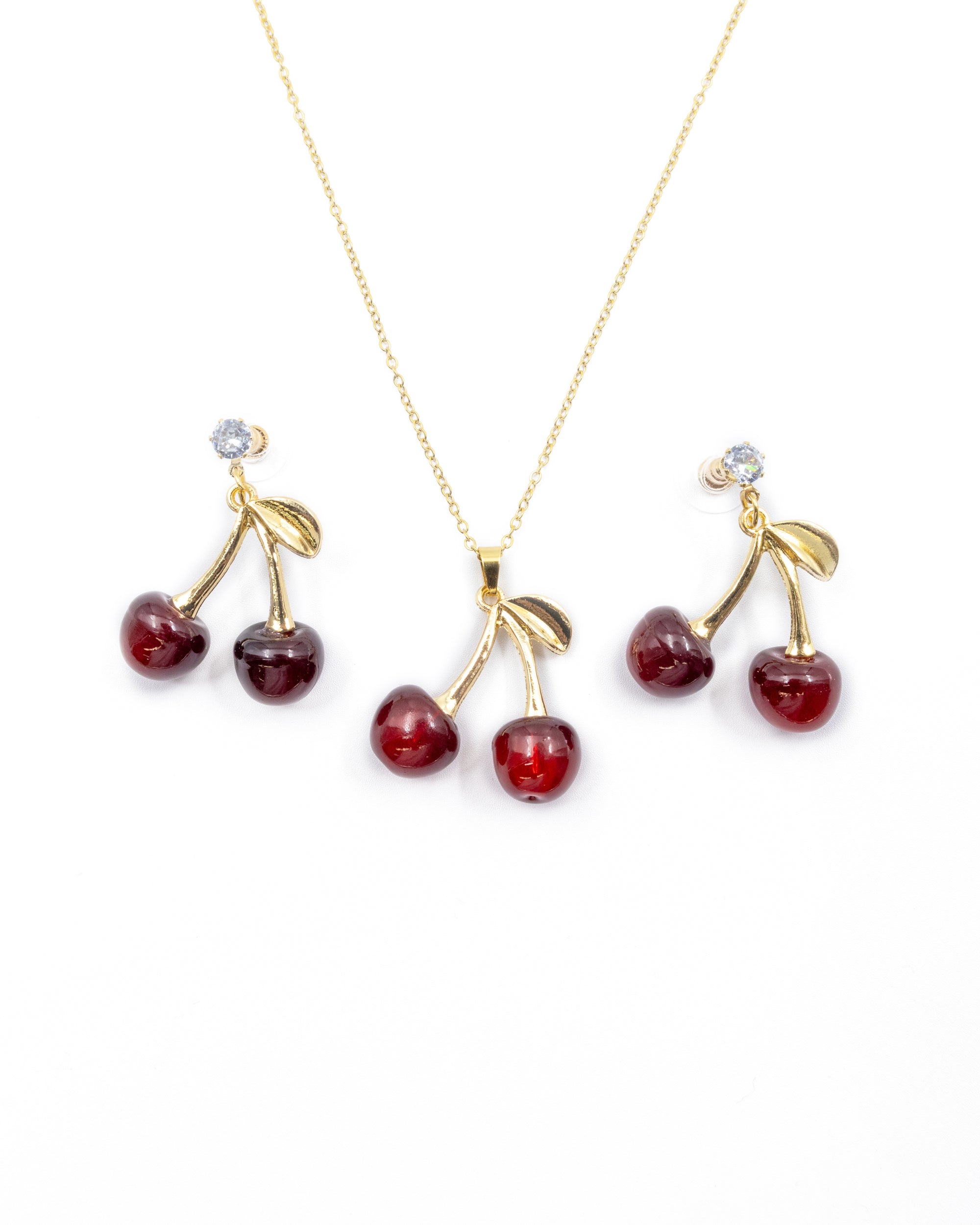 Conjunto de CEREZAS M31 ORO LAMINADO