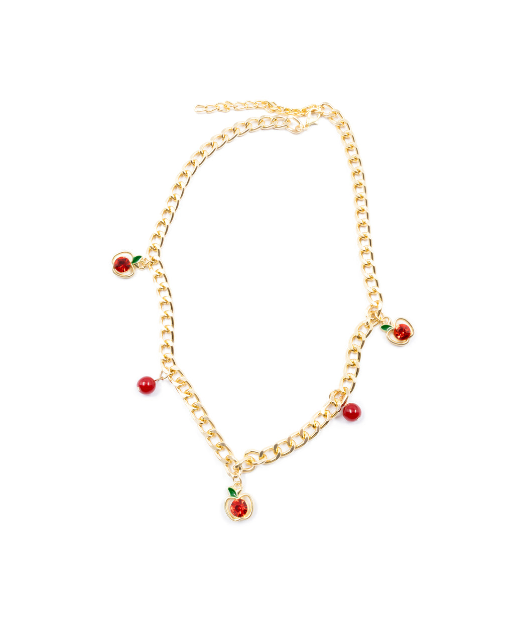 Collar con dije de Fruta M2 - Oro laminado