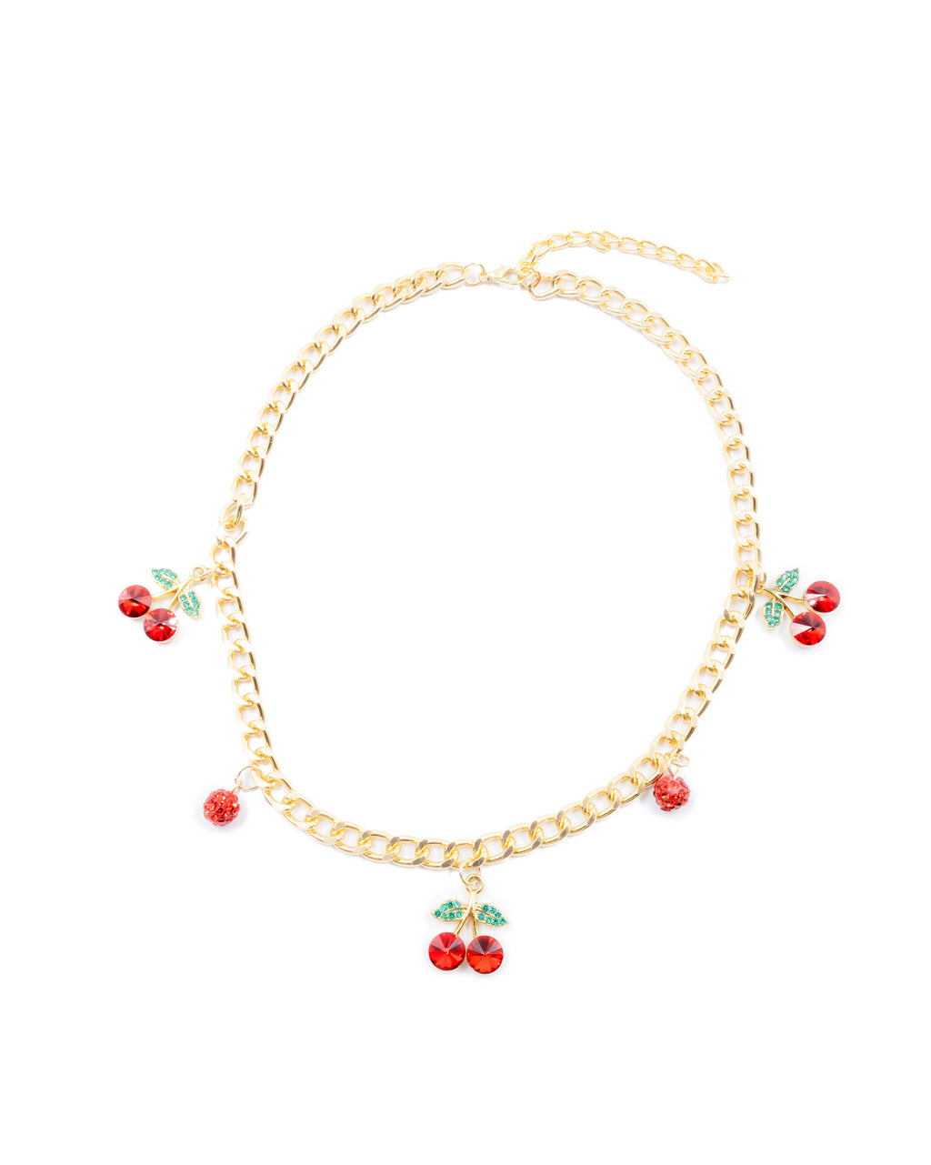 Collar con dije de Fruta M10 - Oro laminado