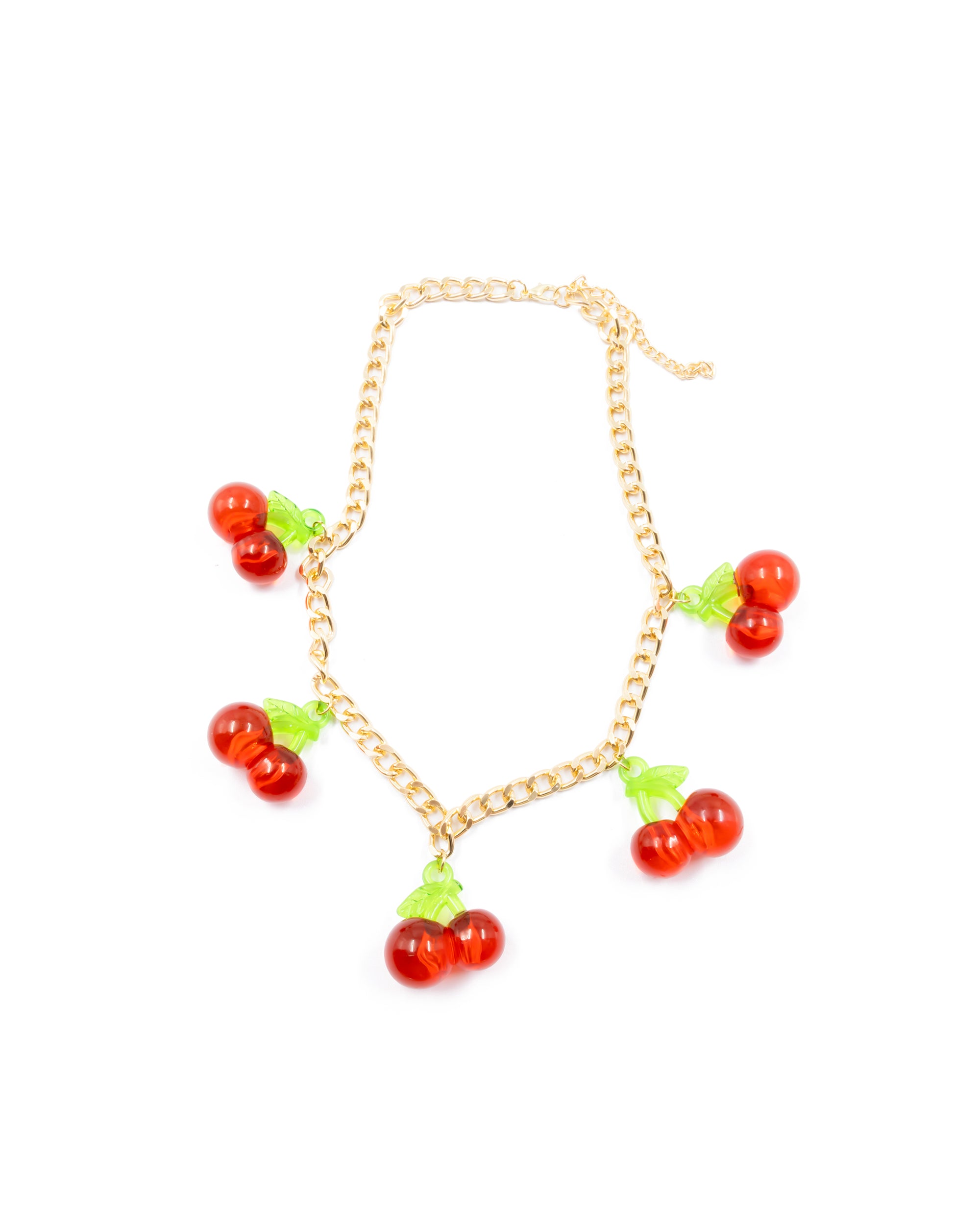Collar con dije de Fruta M3 - Oro laminado