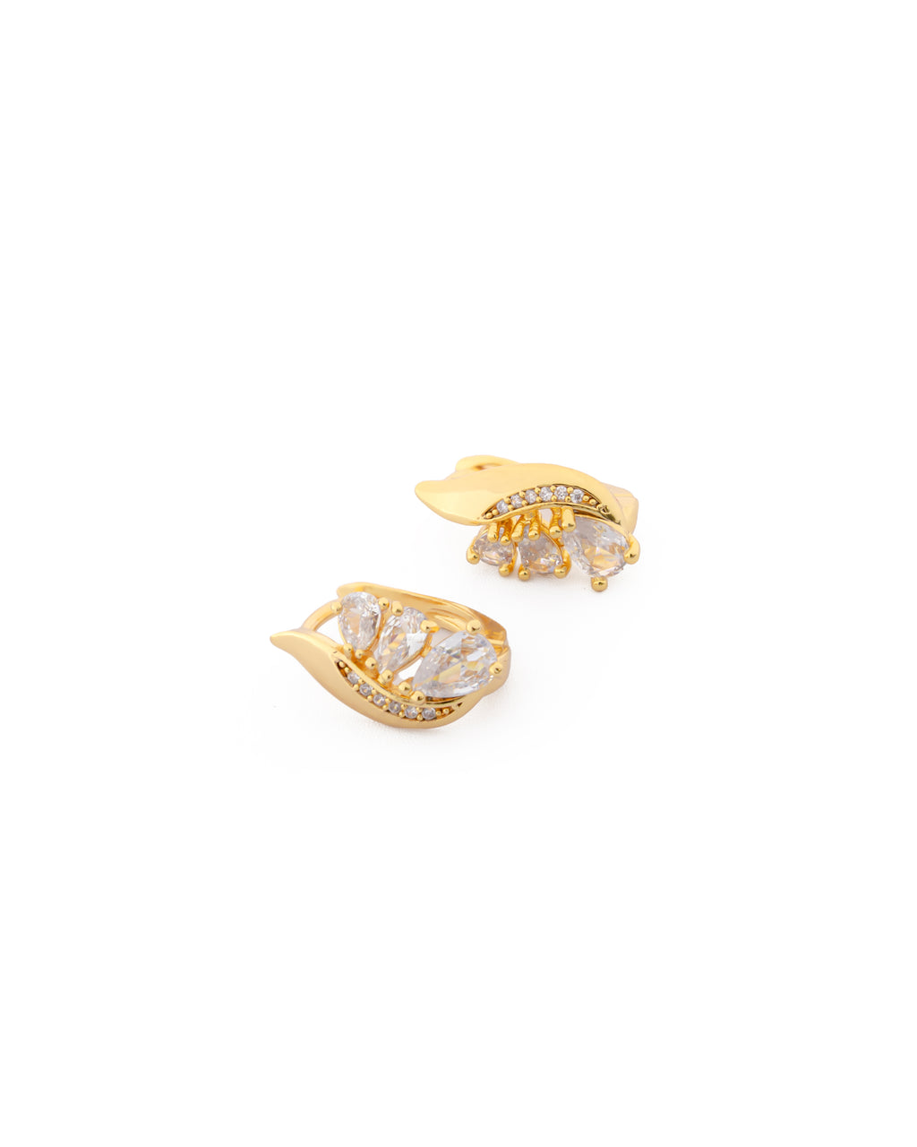 ARETES PAQUETE DE 12 ORO LAMINADO M7