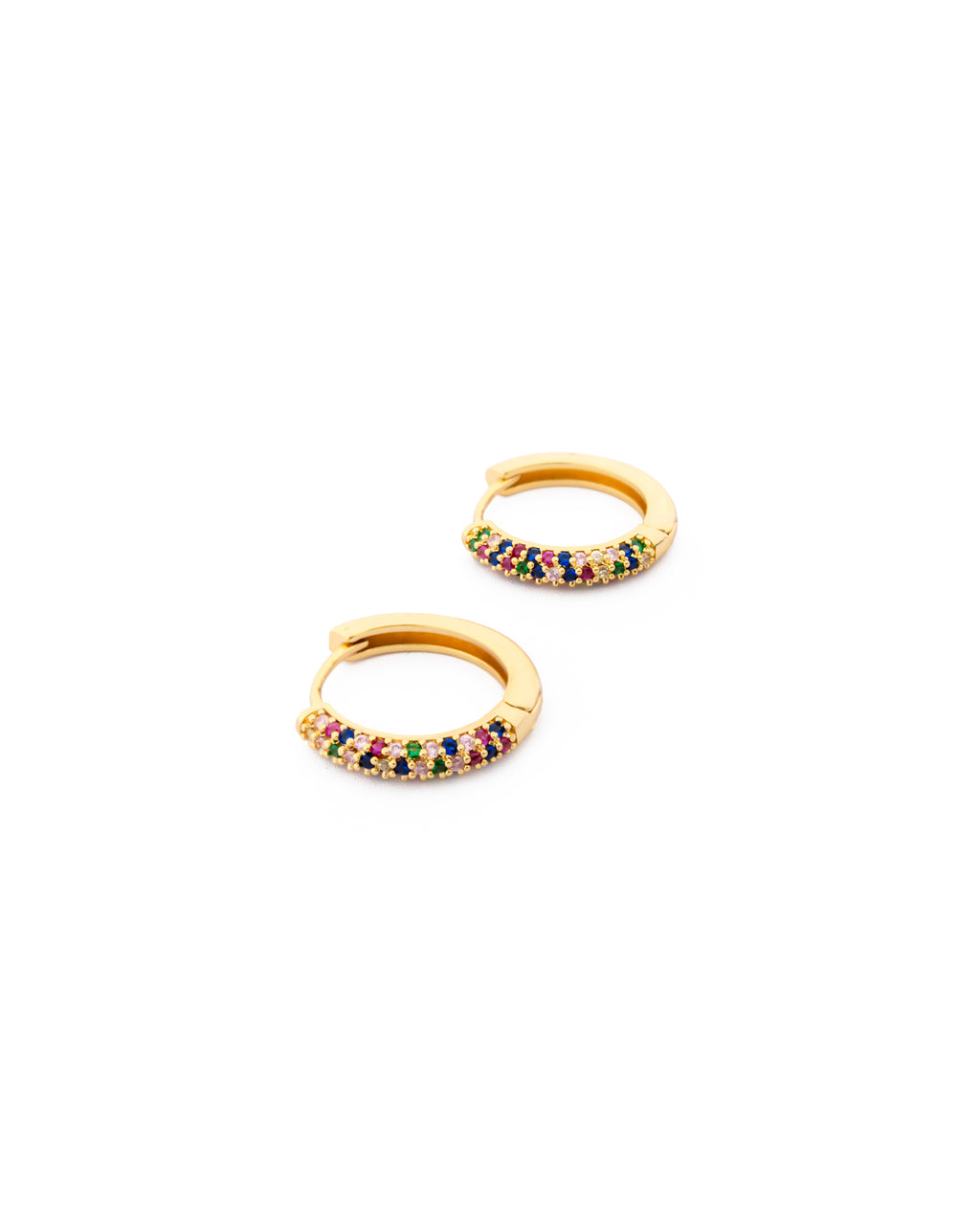 ARETES PAQUETE DE 12 ORO LAMINADO M10