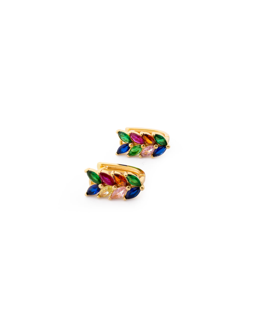 ARETES PAQUETE DE 12 ORO LAMINADO M12