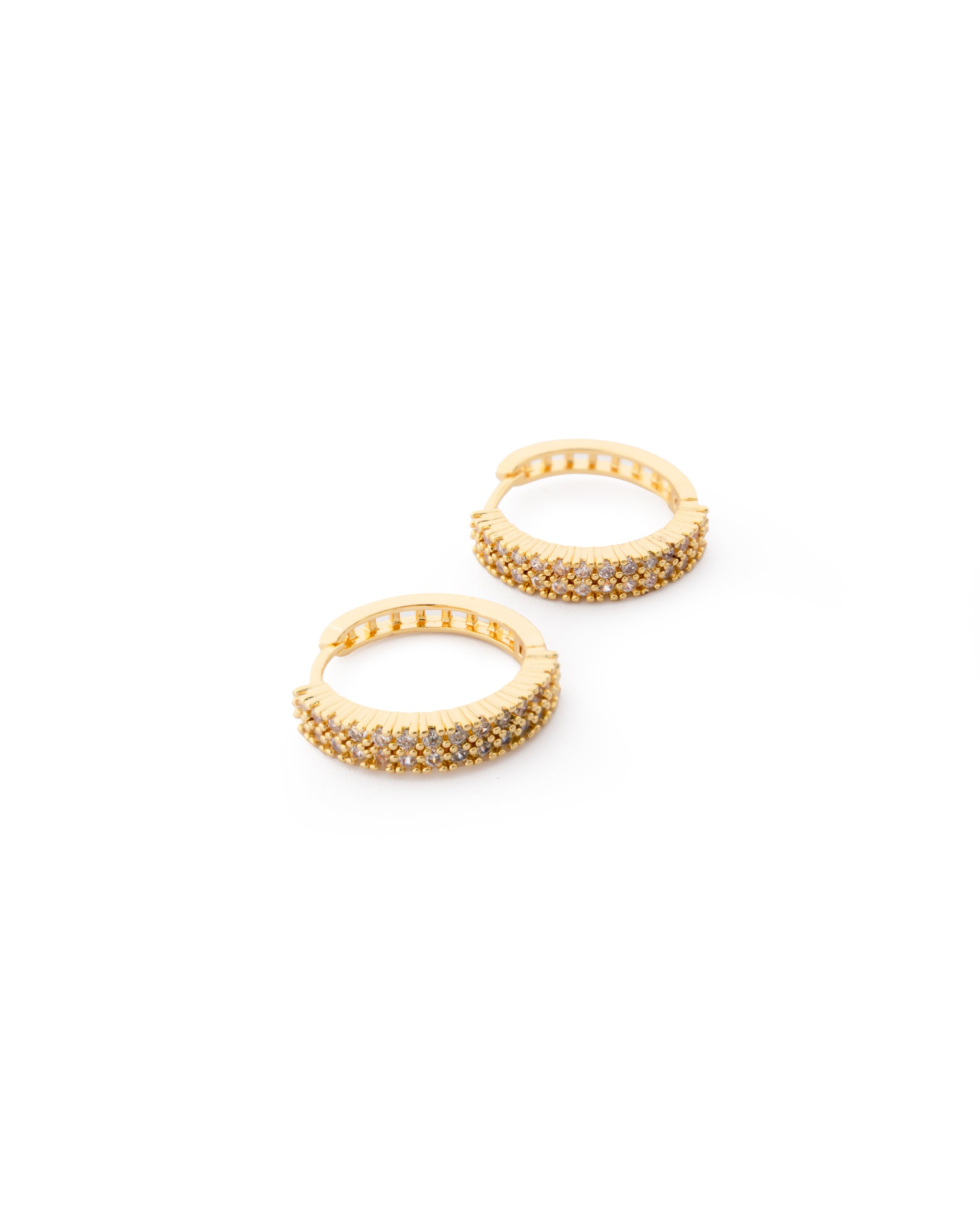 ARETES PAQUETE DE 12 ORO LAMINADO M15