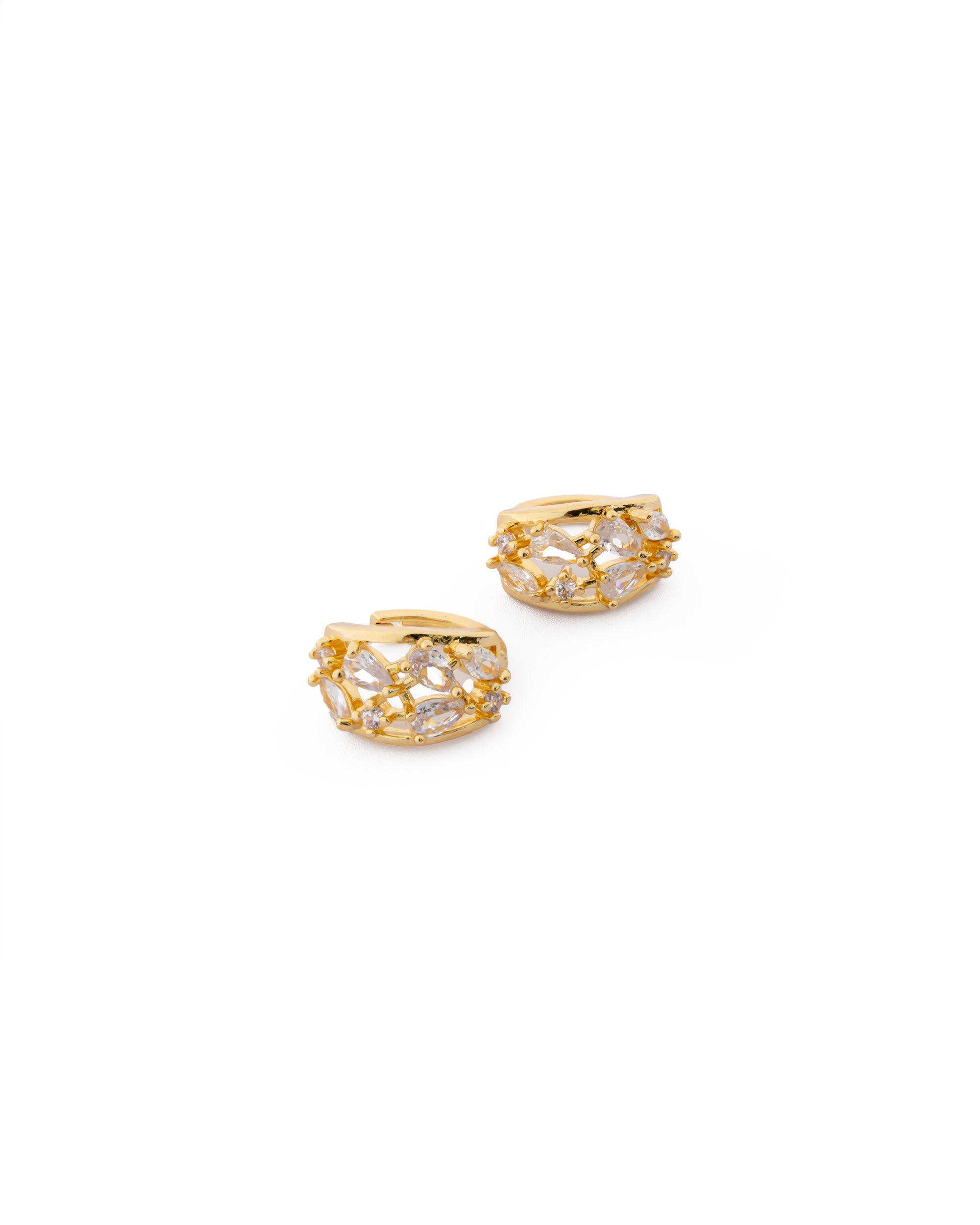 ARETES PAQUETE DE 12 ORO LAMINADO M16