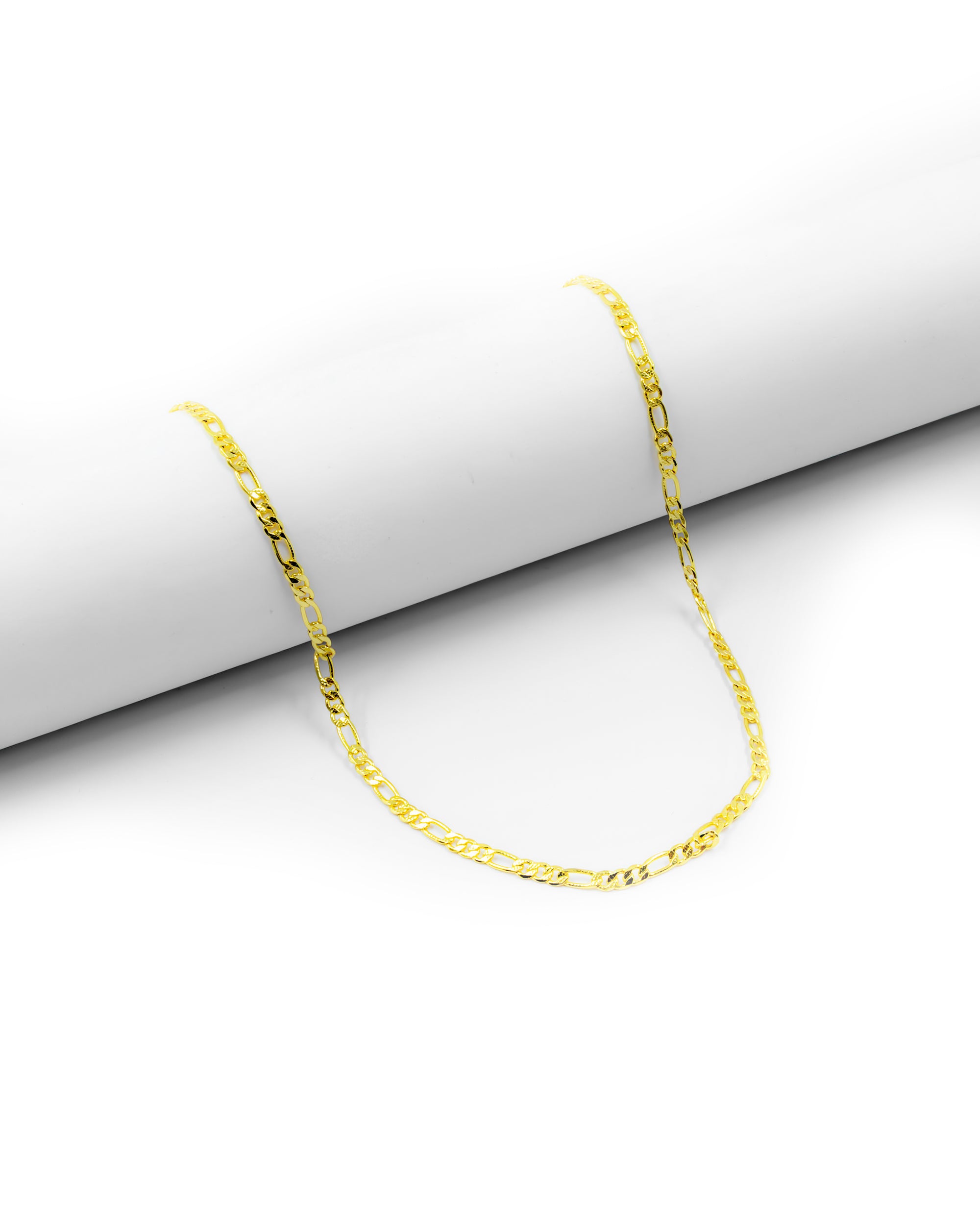 Cadena Dorada tipo Cartier 45cm/ 3.5N M17 - ORO LAMINADO