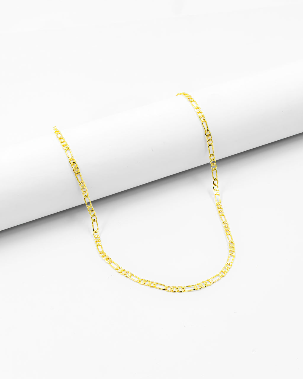 Cadena Dorada tipo Cartier 45cm/ 4N M8 - ORO LAMINADO