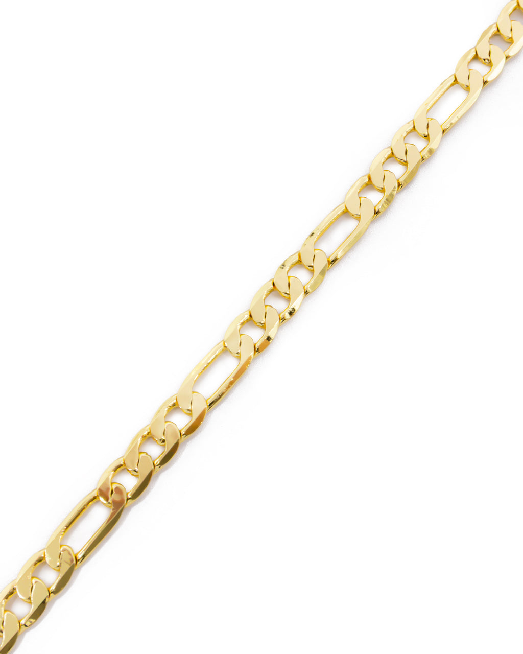 Cadena Dorada tipo Cartier 45cm/ 7.2N M13 - ORO LAMINADO