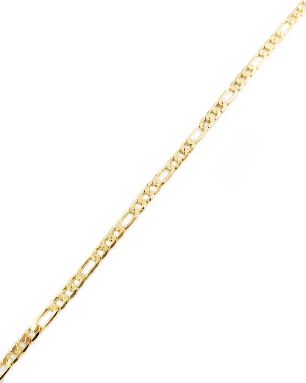 Cadena Dorada tipo Cartier 45cm/ 7.2N M13 - ORO LAMINADO