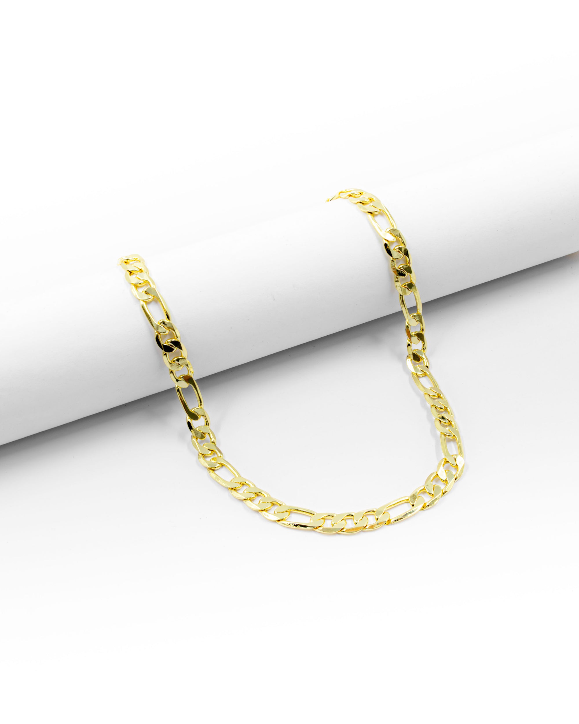 Cadena Dorada tipo Cartier 45cm/ 8.8N M16 - ORO LAMINADO