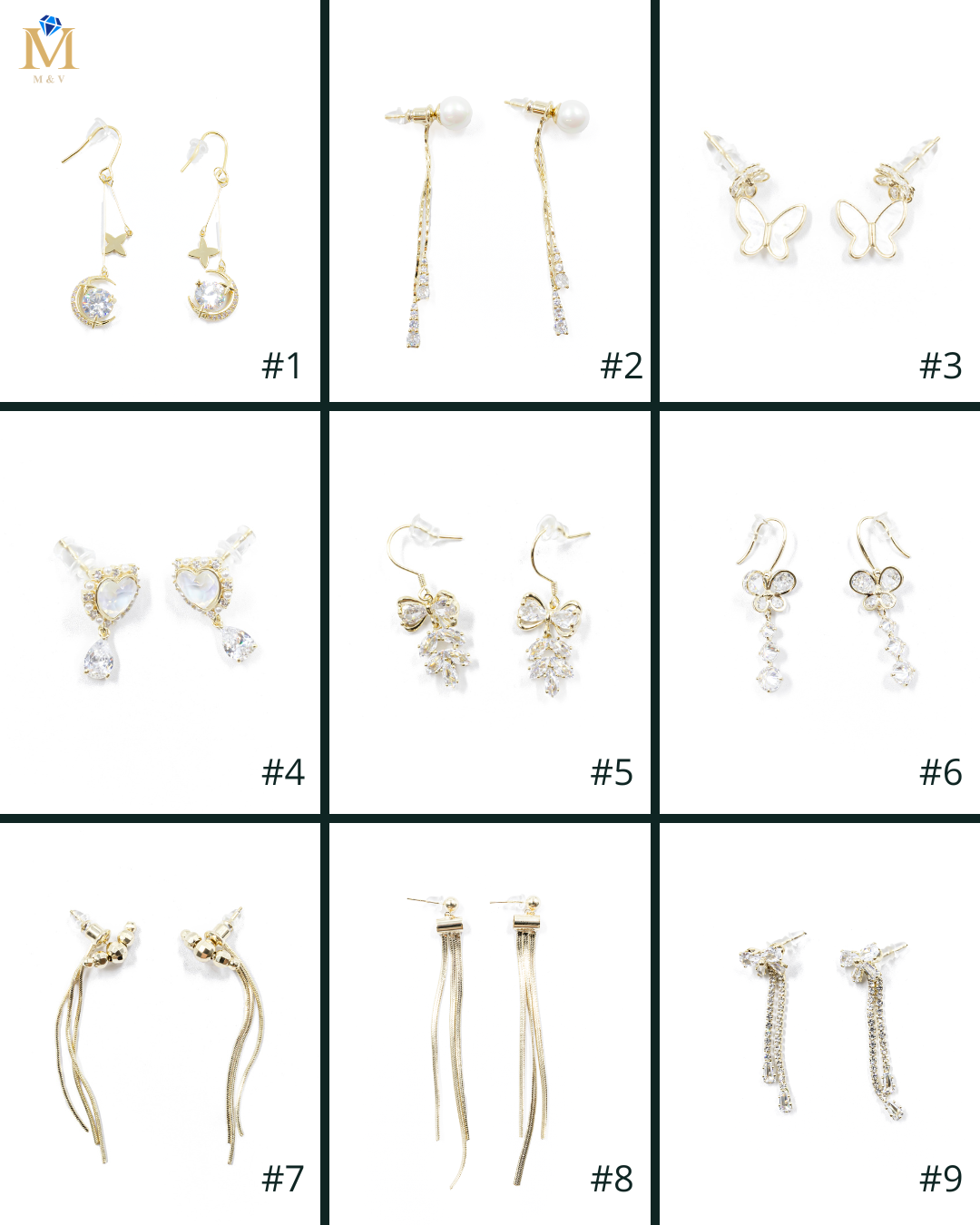 Aretes Largos Ansheli Dorados M2 Oro Laminado