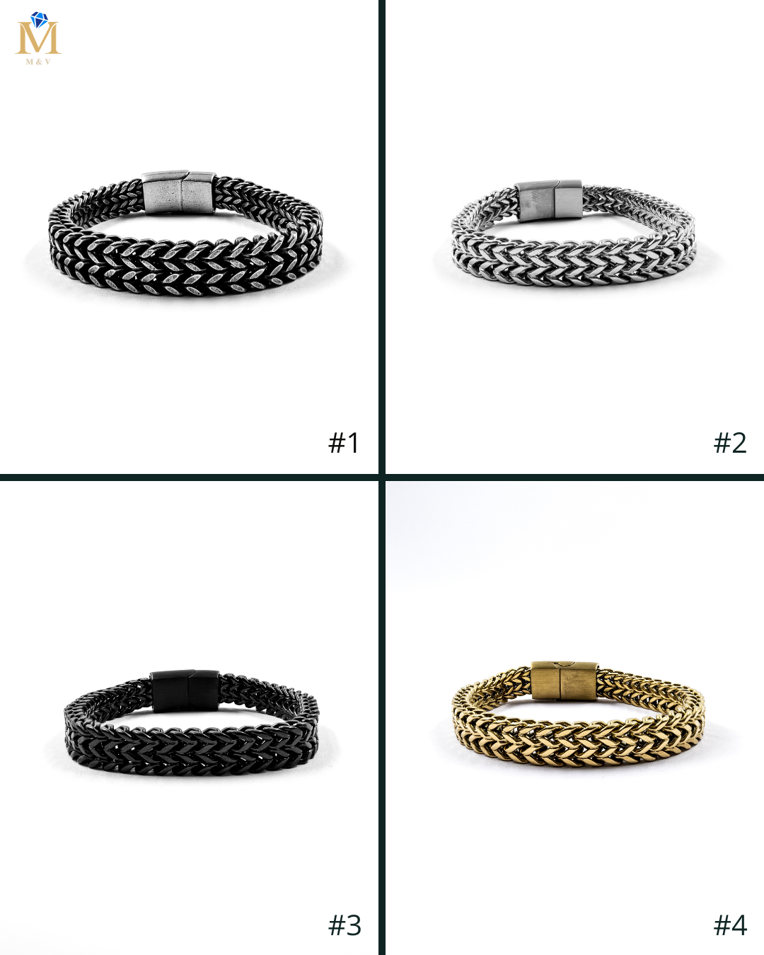 Pulsera Rolex - M8 Acero Inoxidable