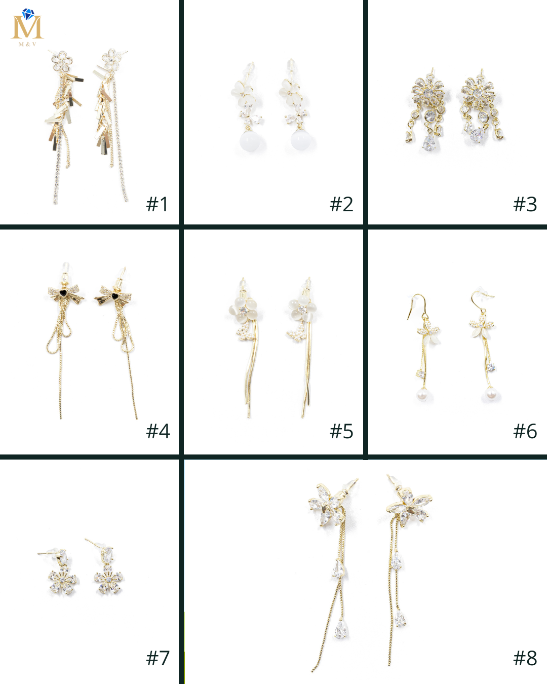 Aretes Largos Ansheli Dorados M10 Oro Laminado