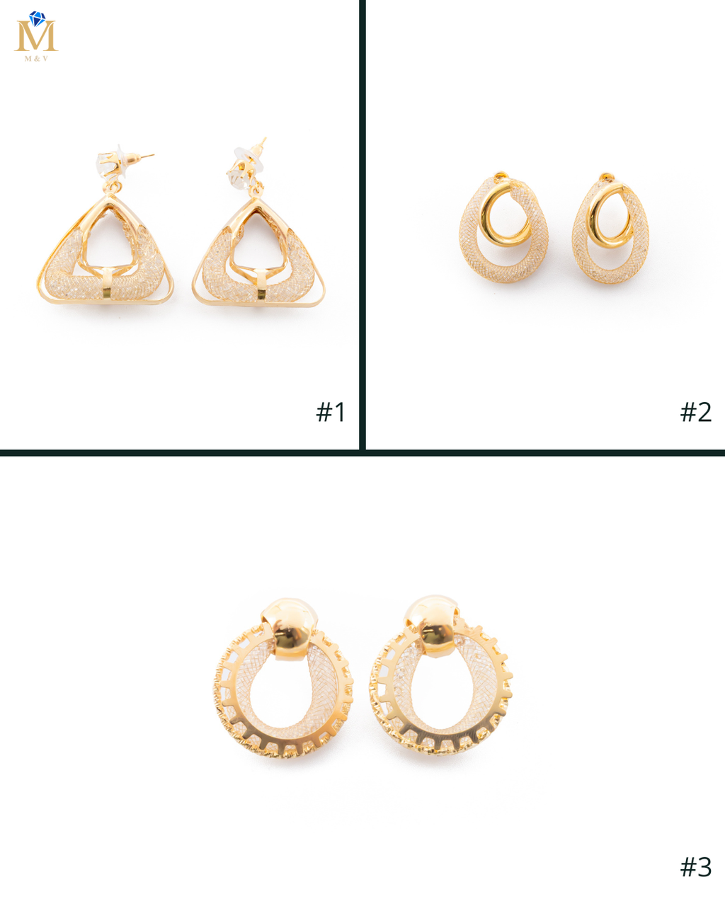 ARETE DE MAYA DORADO M4 ORO LAMINADO