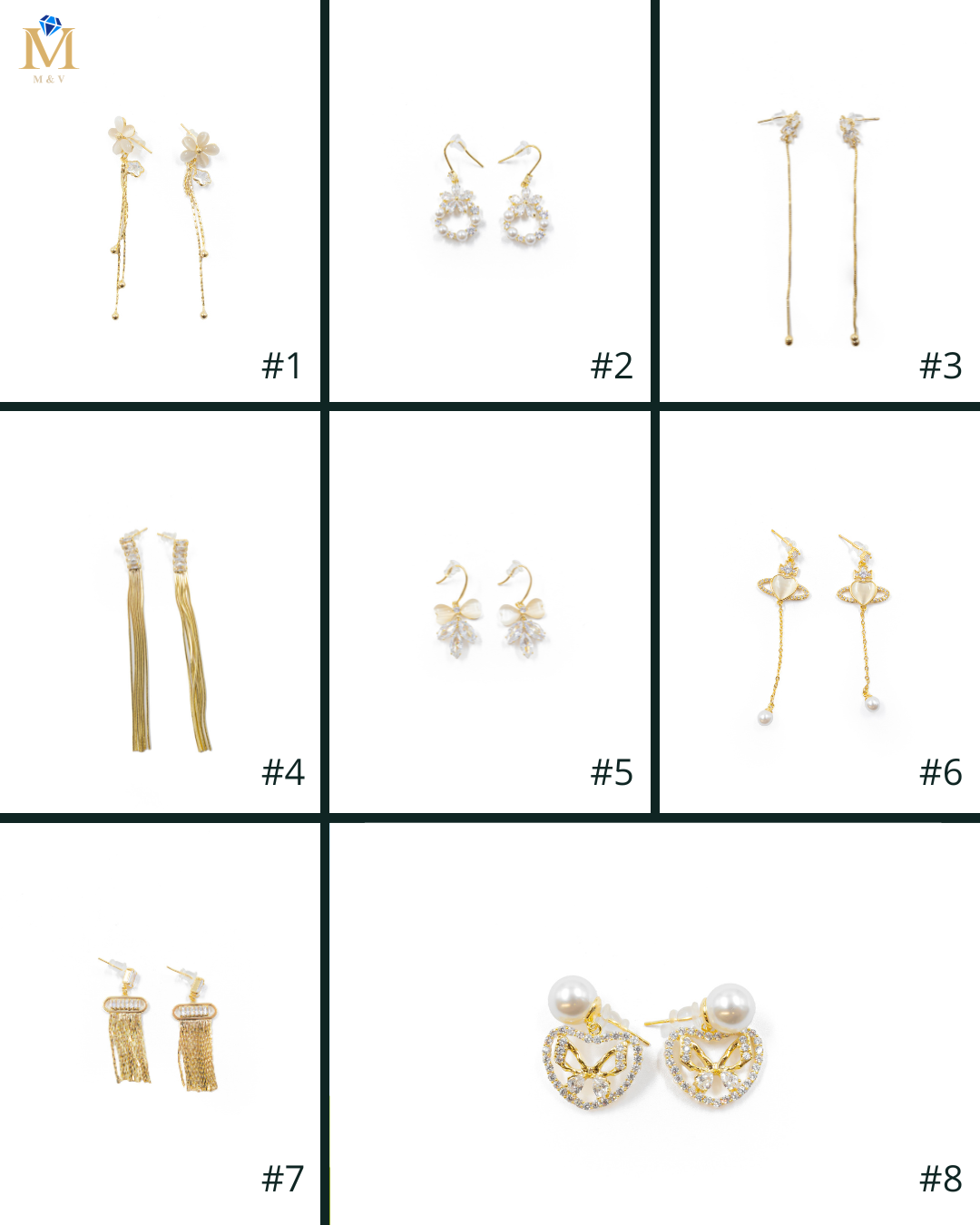 Aretes Largos Ansheli Dorados M5 Oro Laminado
