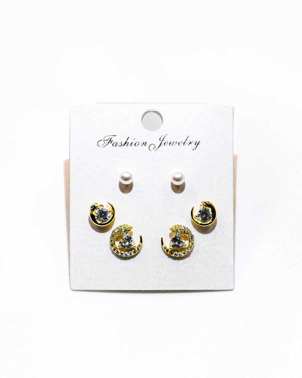 Set Aretes X3 - M11 Oro Laminado