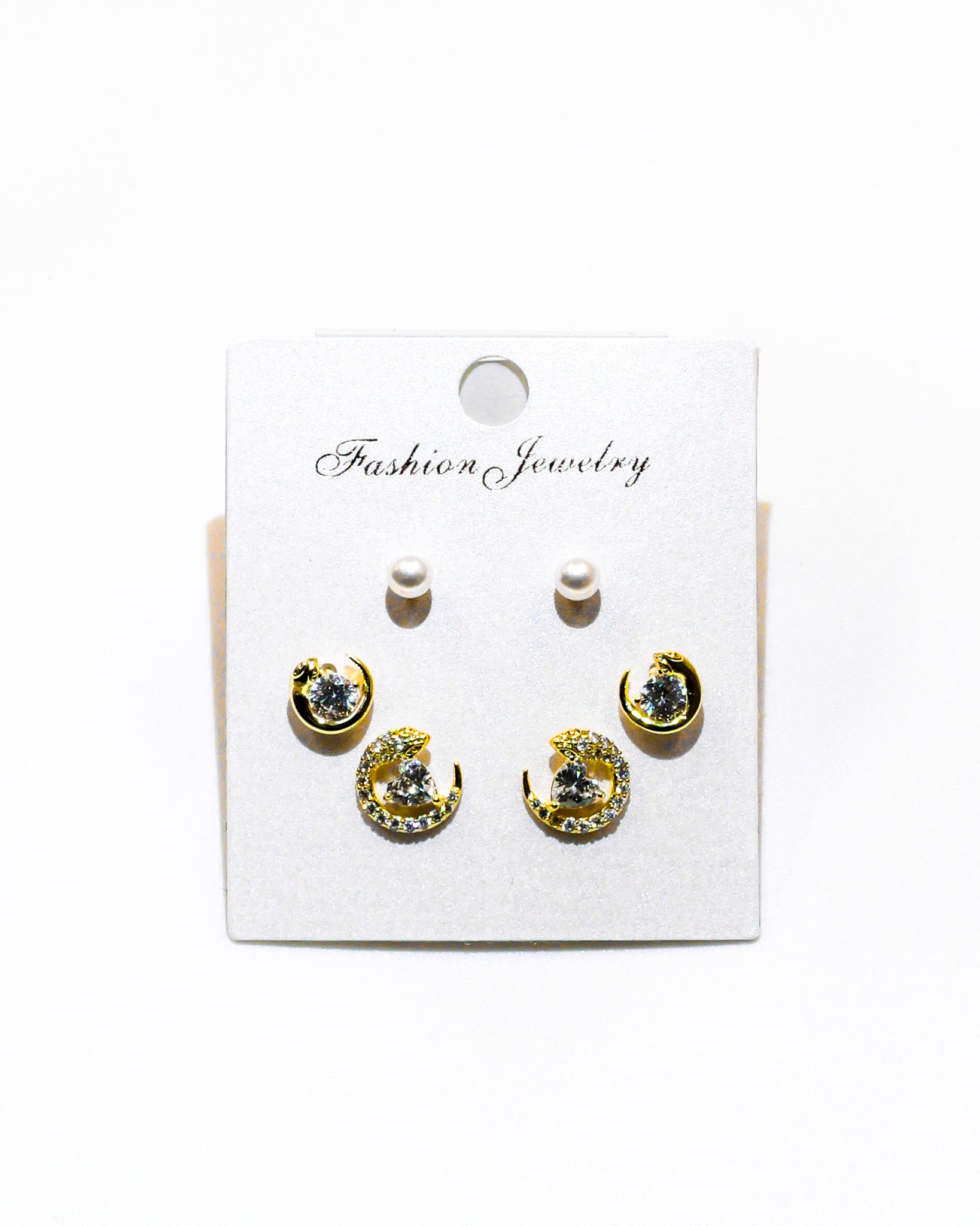 Set Aretes X3 - M11 Oro Laminado