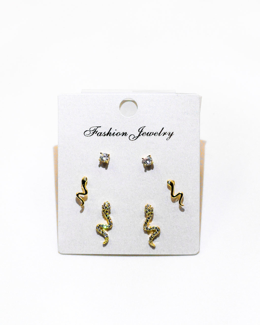 Set Aretes X3 - M2 Oro Laminado