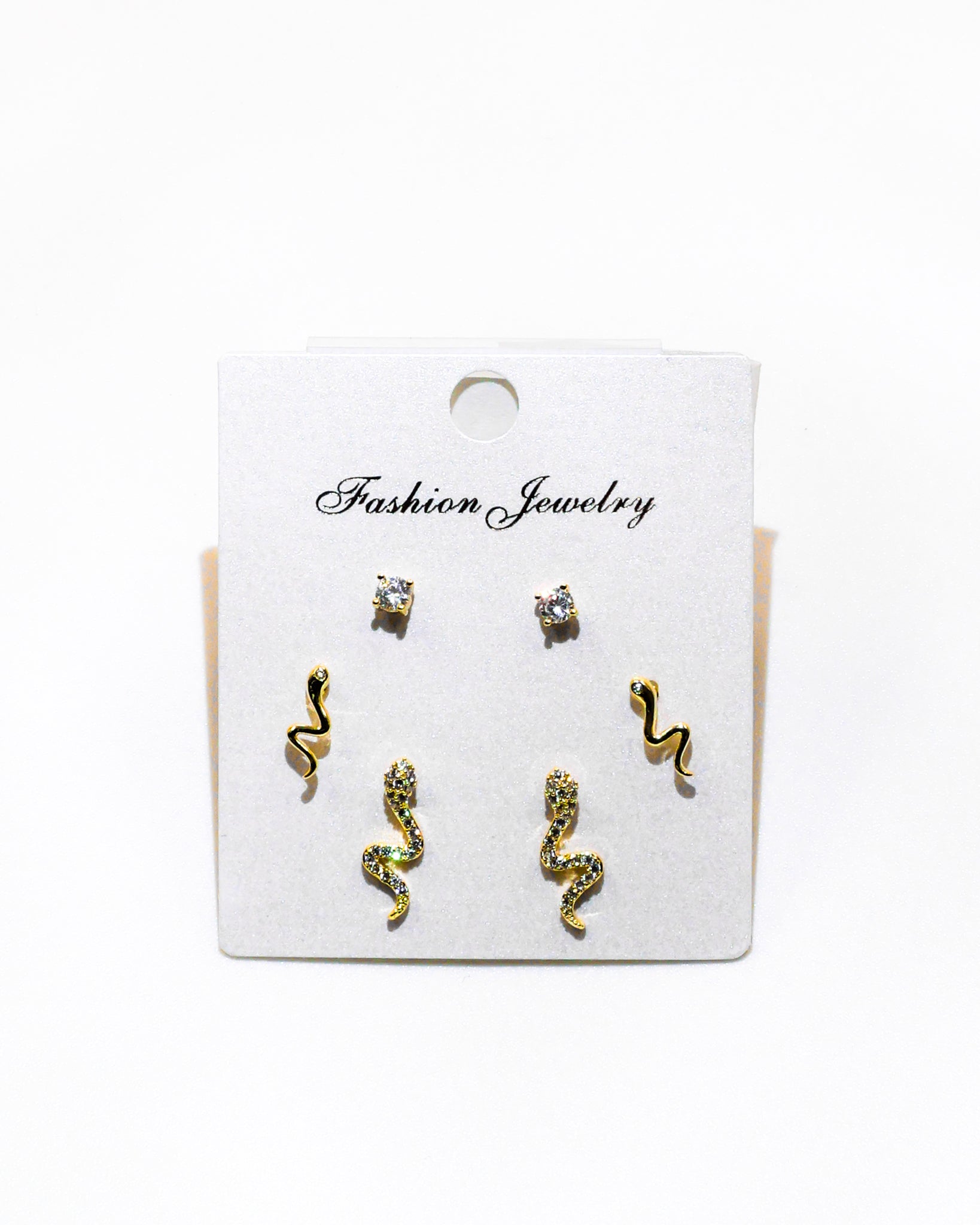 Set Aretes X3 - M2 Oro Laminado