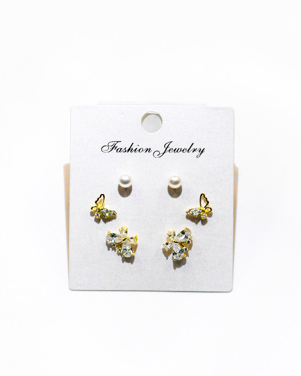 Set Aretes X3 - M11 Oro Laminado