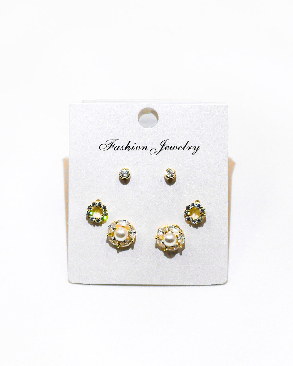 Set Aretes X3 - M2 Oro Laminado