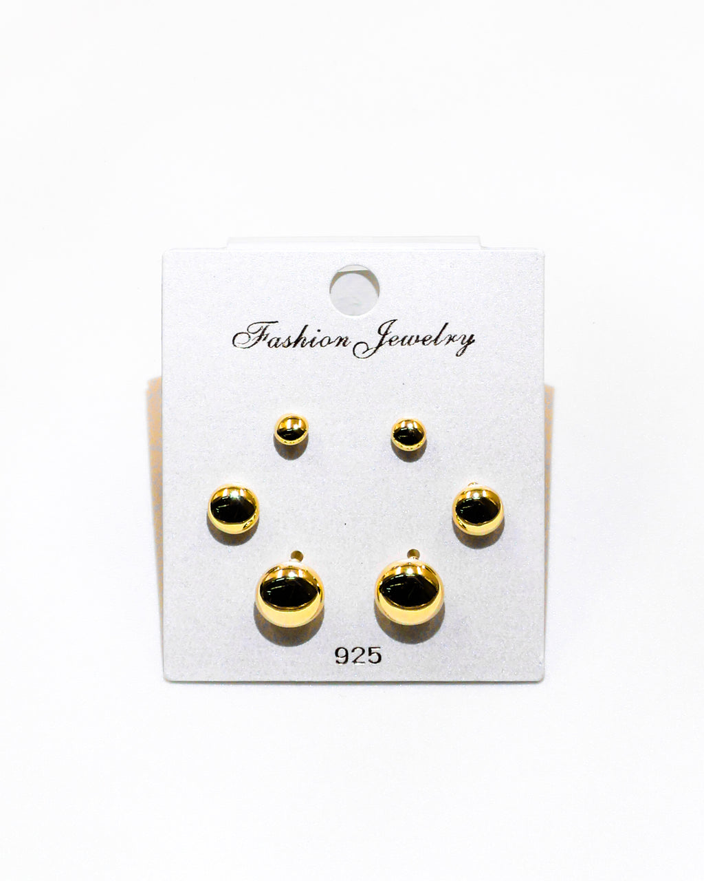 Set Aretes X3 - M2 Oro Laminado
