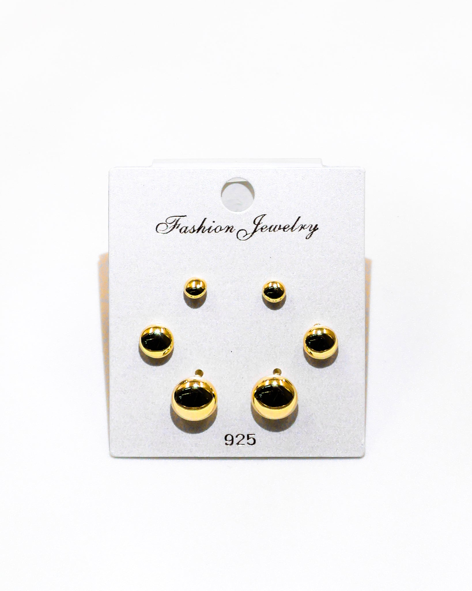 Set Aretes X3 - M2 Oro Laminado