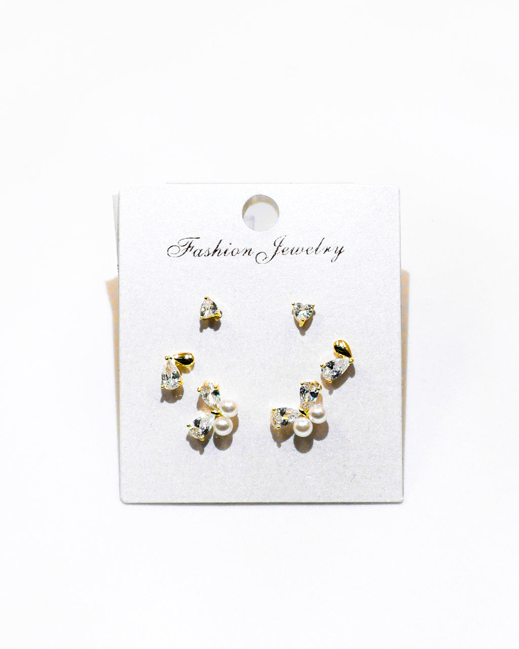 Set Aretes X3 - M2 Oro Laminado