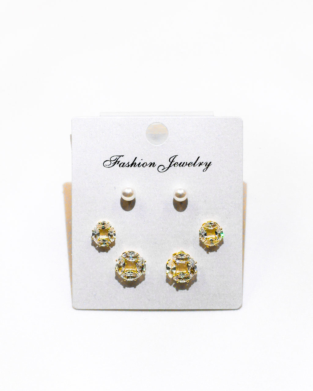 Set Aretes X3 - M2 Oro Laminado