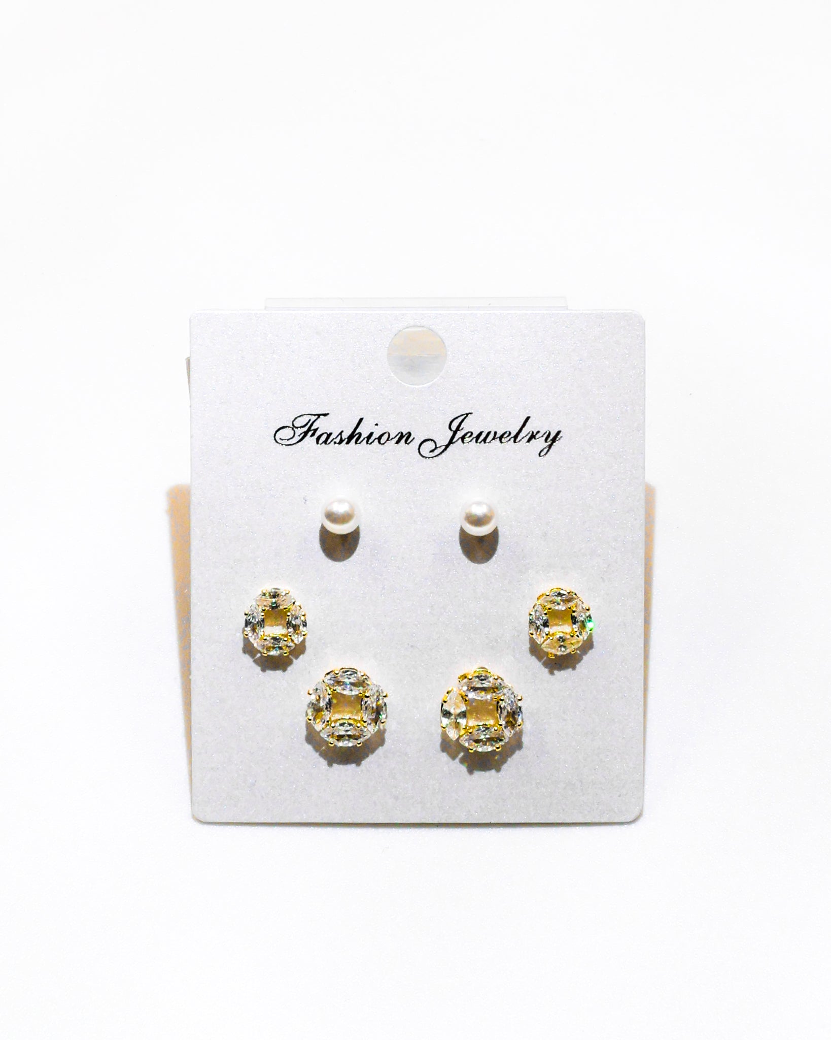 Set Aretes X3 - M2 Oro Laminado