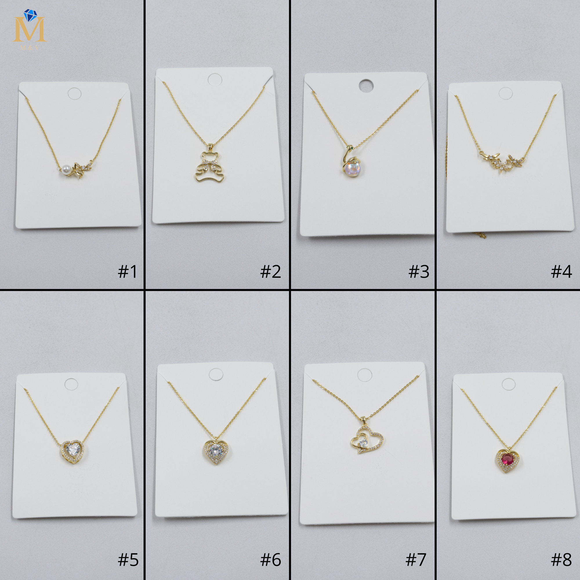 Collar Dorado Ansheli M21 Oro Laminado