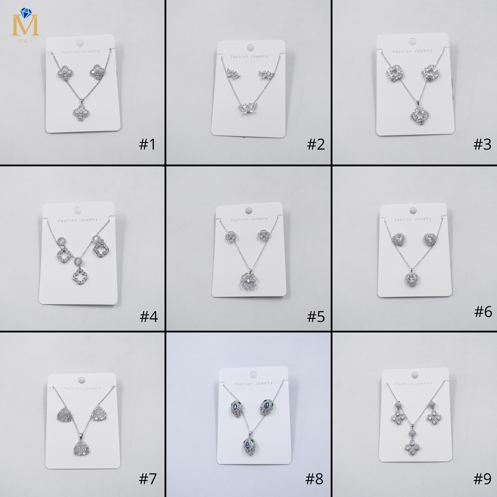 Conjuntos Plateados M11 Oro Laminado