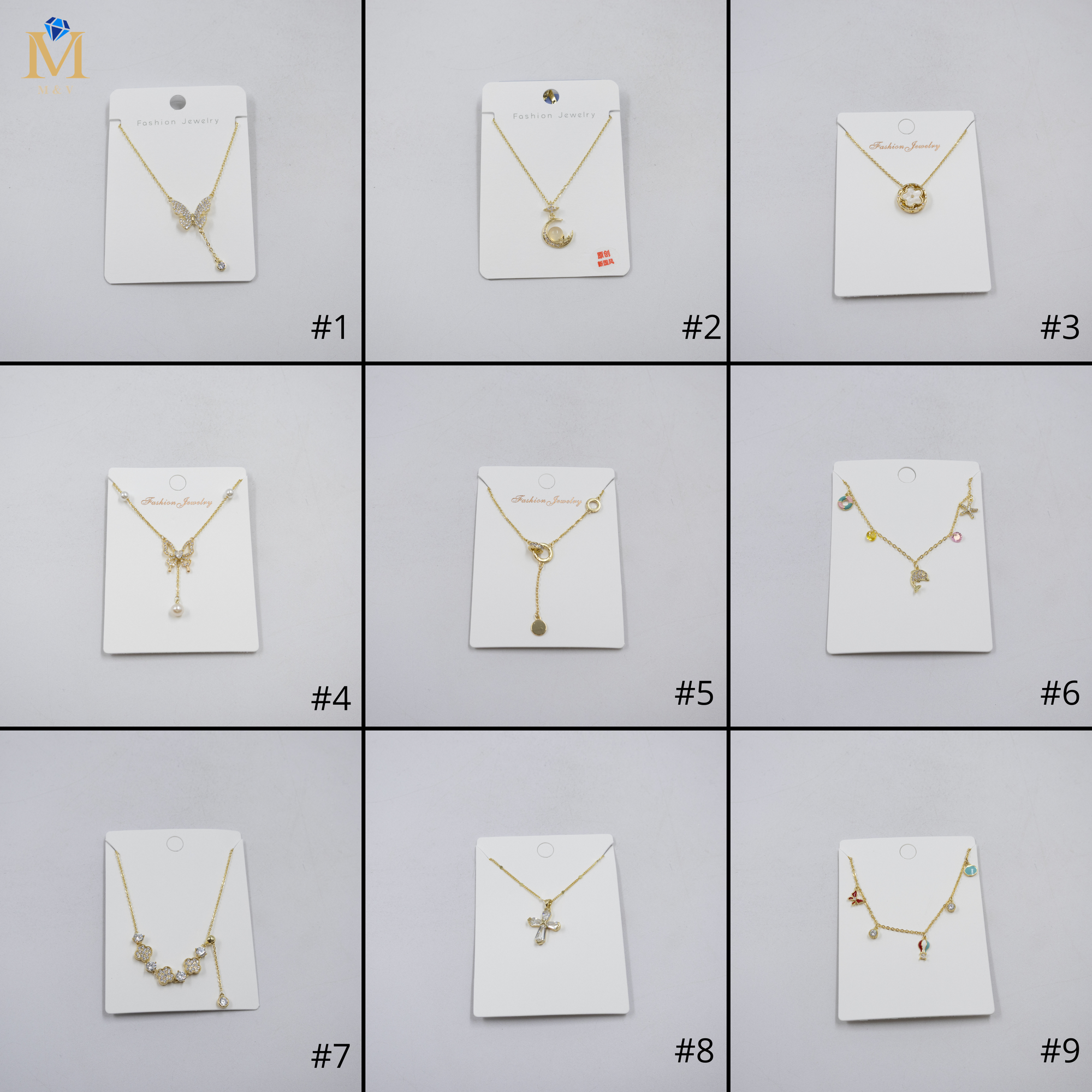 Collar Dorado Ansheli M50 Oro Laminado